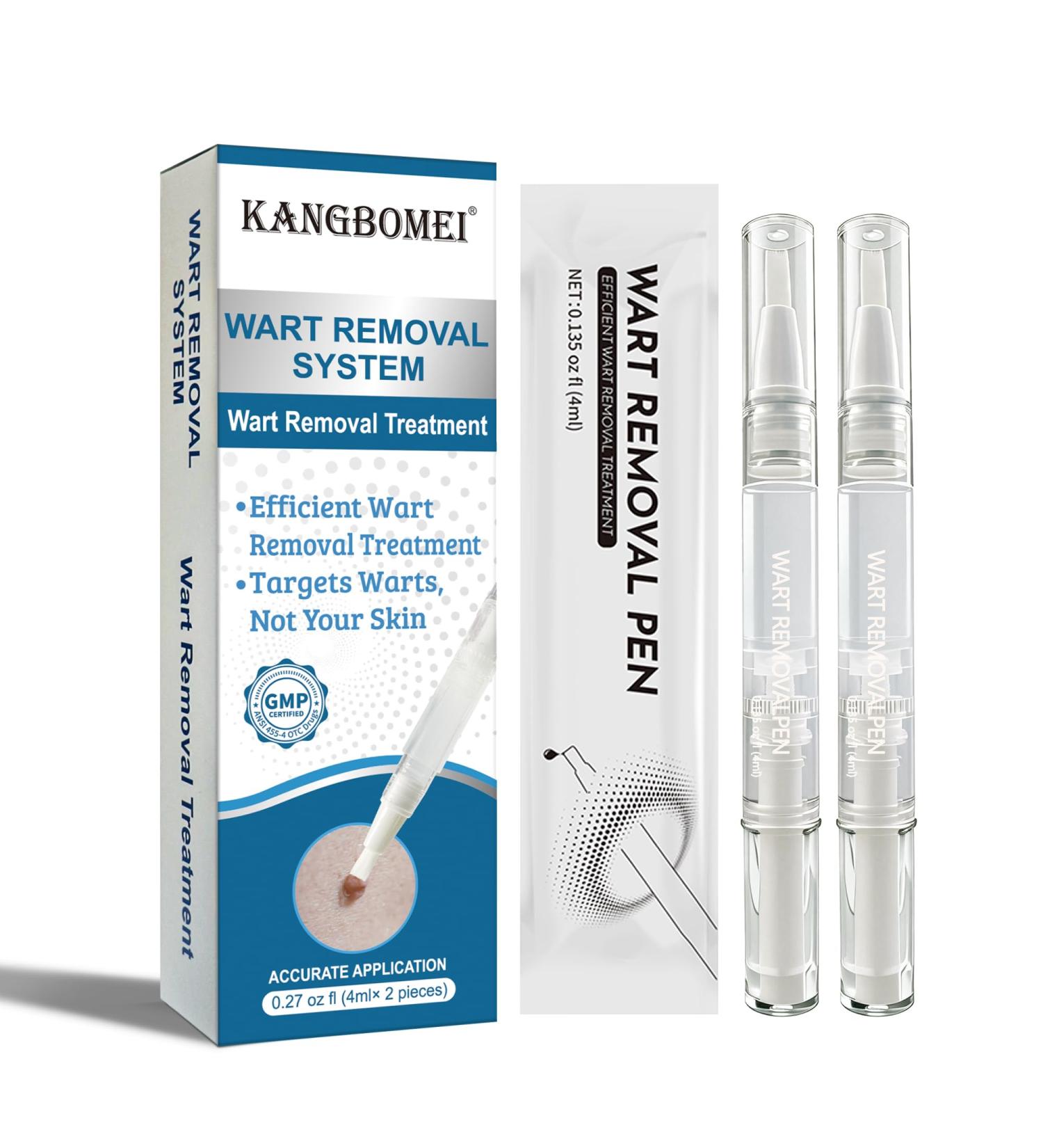 Anti-Verrues Stylo D' limination des Verrues Kit Convient Tous les Types de Peau Anti-Verrues Stylo 2 pi ce - Buy Online on GoSupps.com