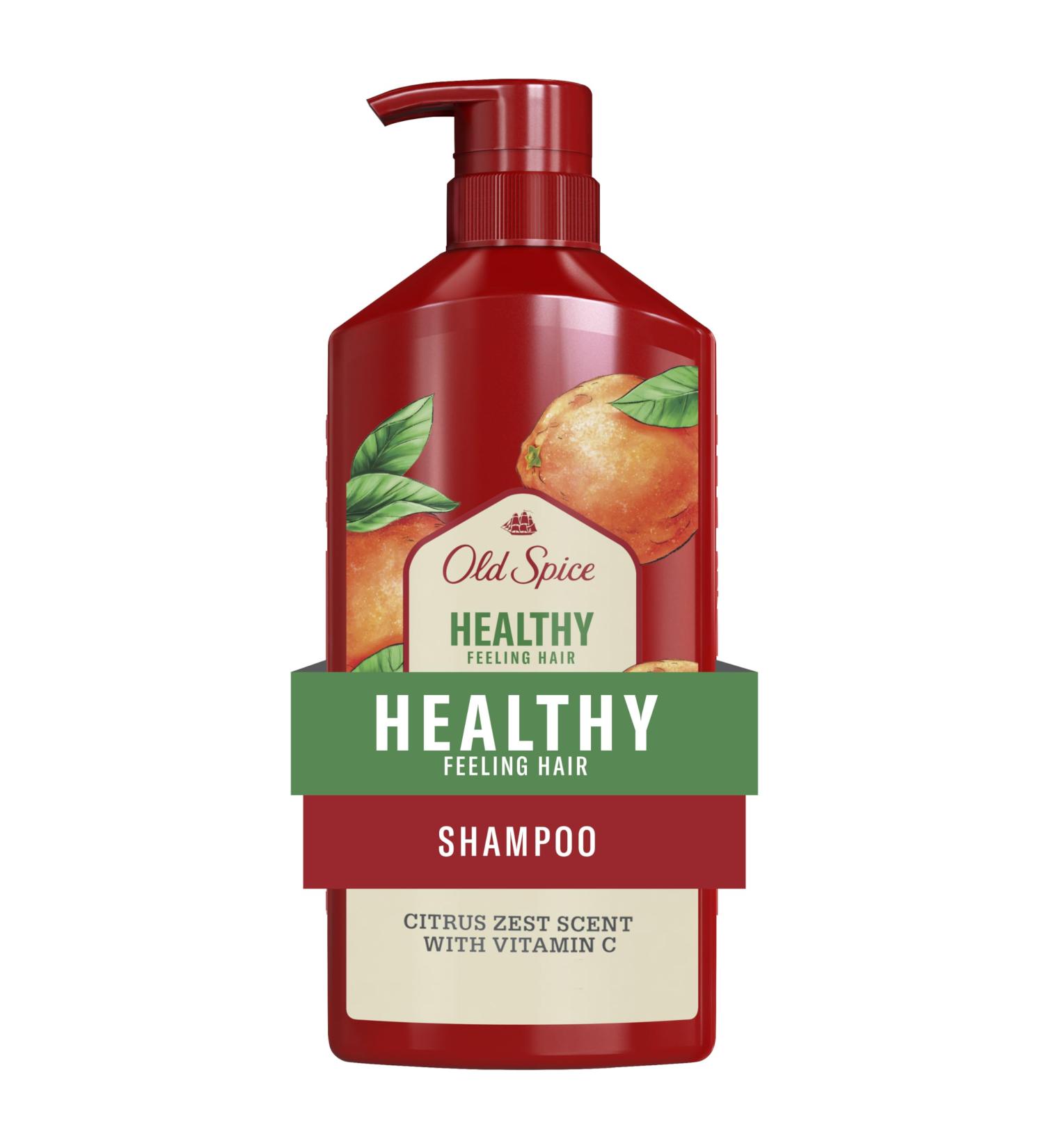 Old Spice Healthy Feeling Hair Shampoo for Men 650 mL Shampoo Healthy Feeling Hair - Buy Online on GoSupps.com