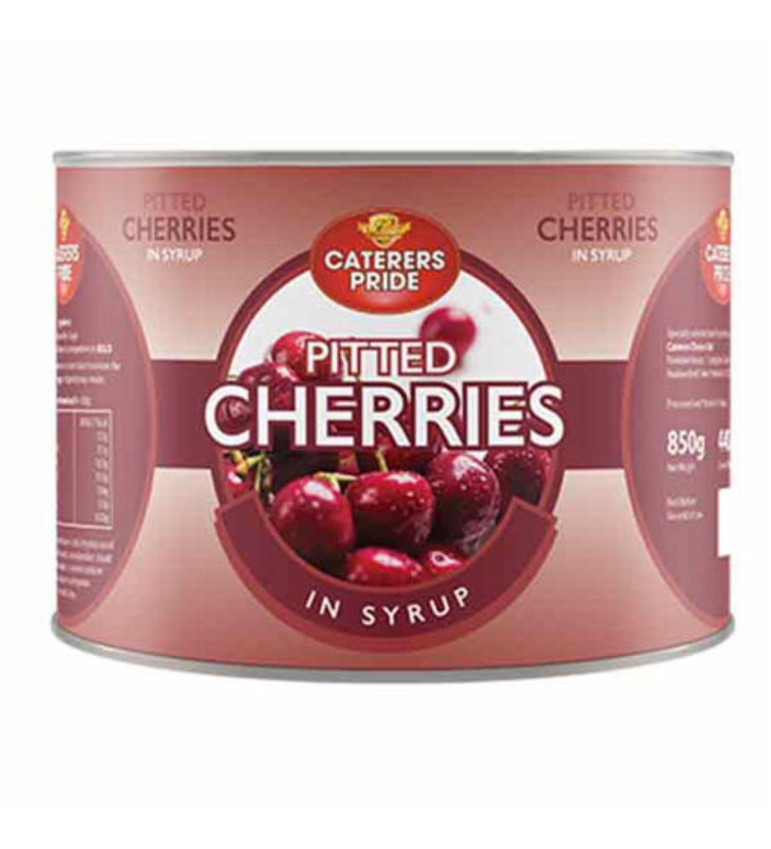 Caterers Pride Pitted Cherries In Light Syrup 850 g - Buy Online on GoSupps.com