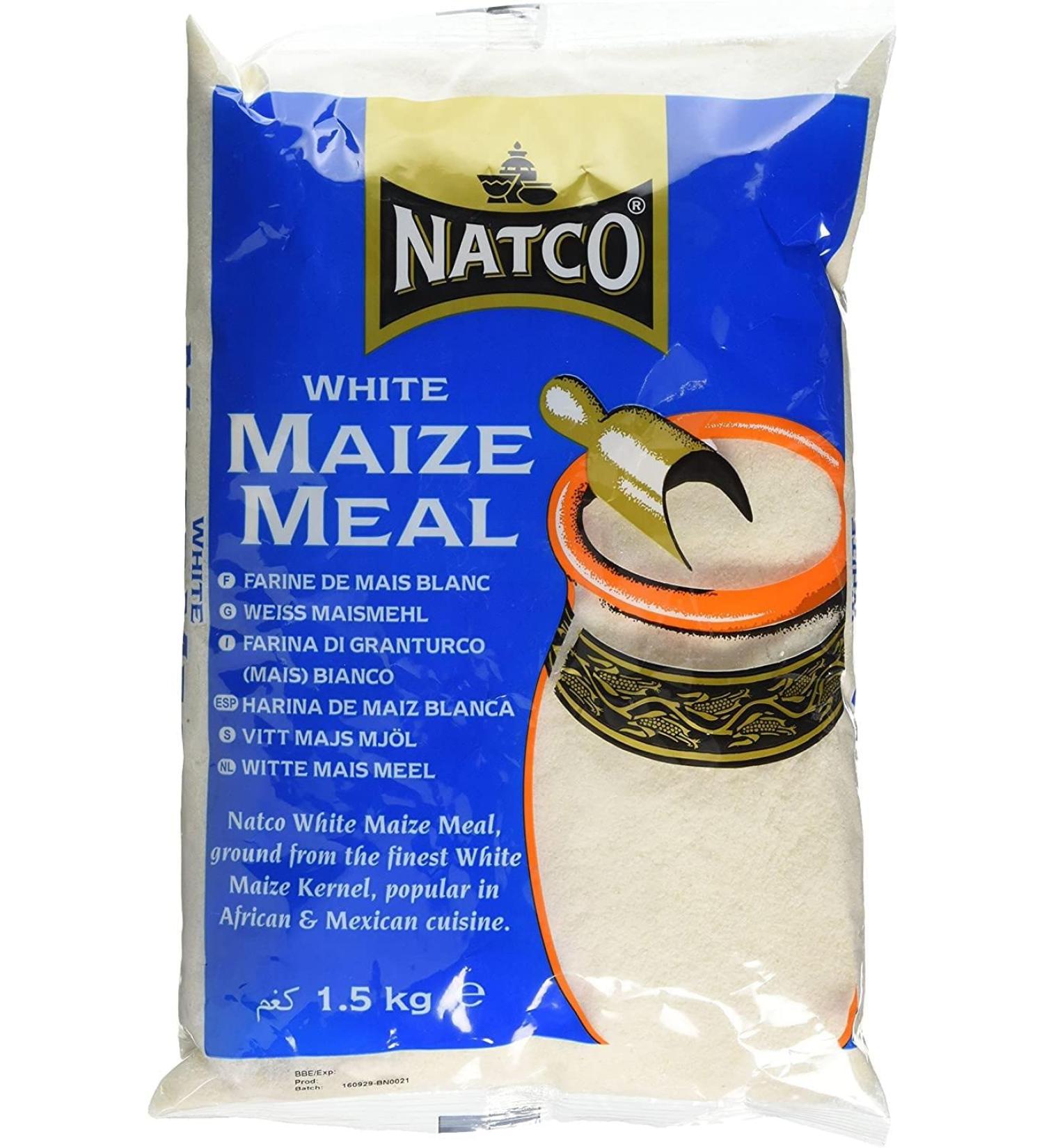 Natco White Maize Meal 1.5kg