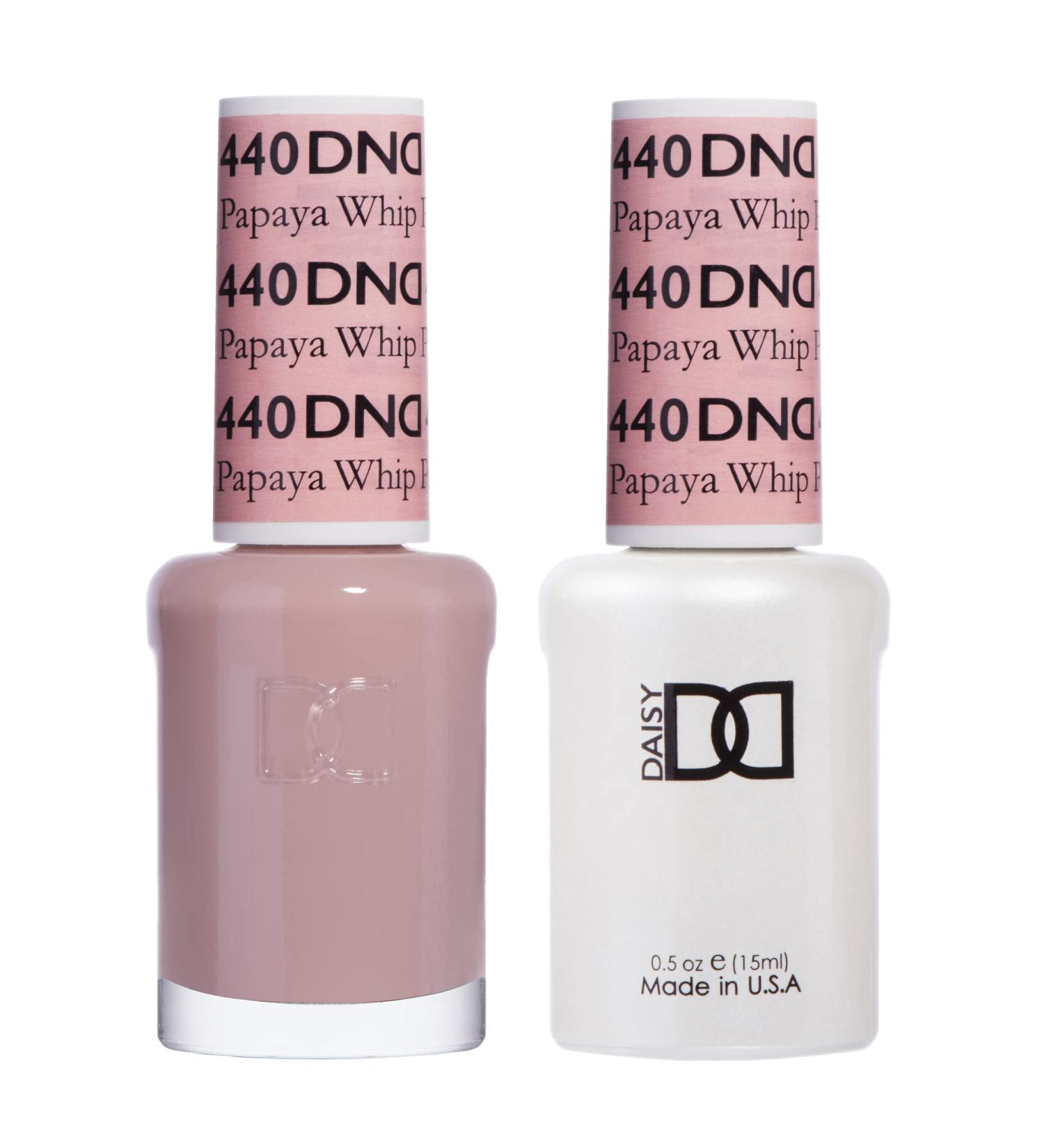 DND Gel Polish Set Beige Nude Collection UV/LED Gel Polish and Air Dry Nail Lacquer Matching Chip-Free Polish Duo 440 Papaya Whip 0.5 Fl Oz - Buy Online on GoSupps.com