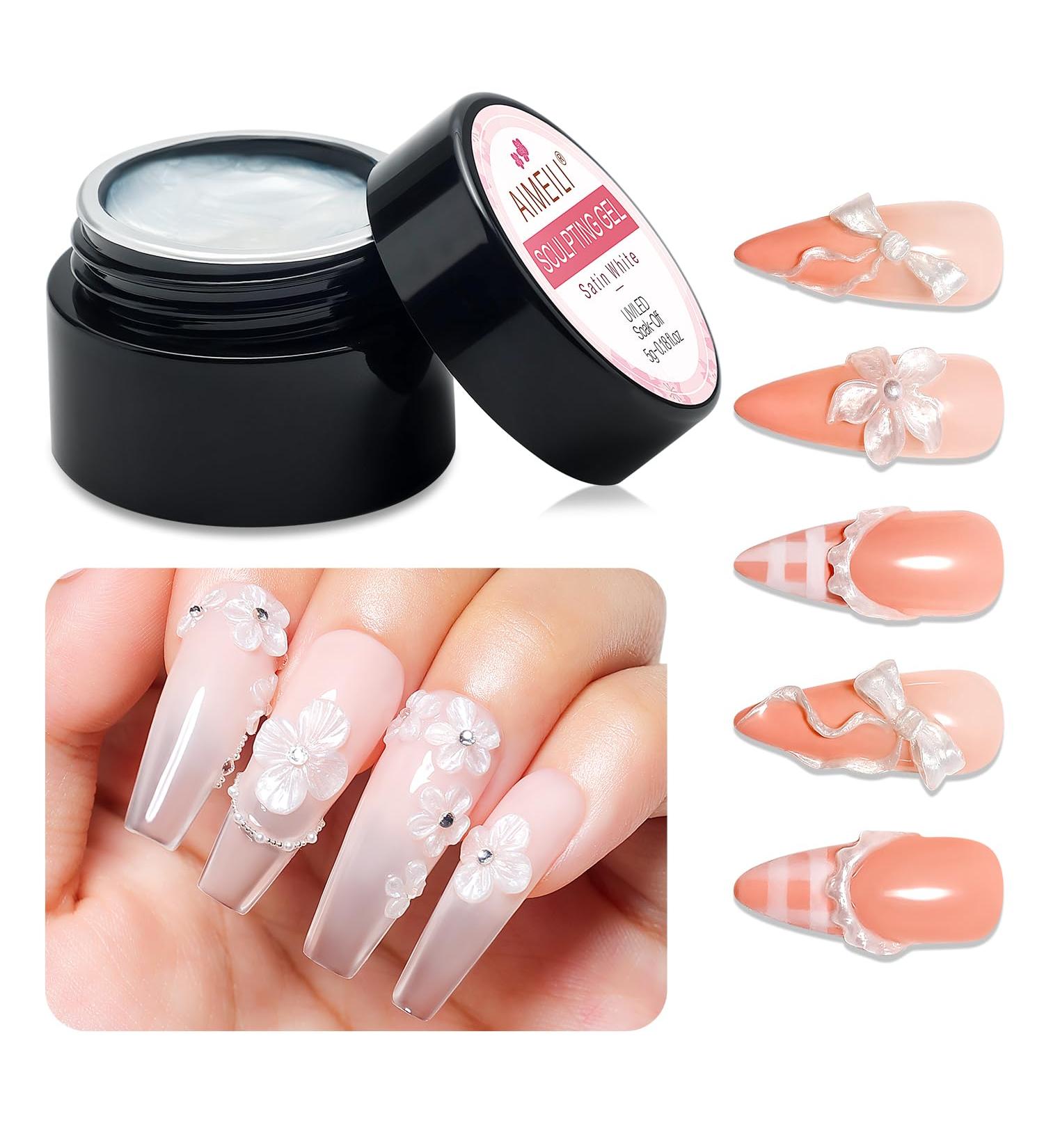  AIMEILI AIMEILI Gel Sculpture 3D Solid Non-stick DIY Nail Art Decoration Hardener - Buy Online on GoSupps.com