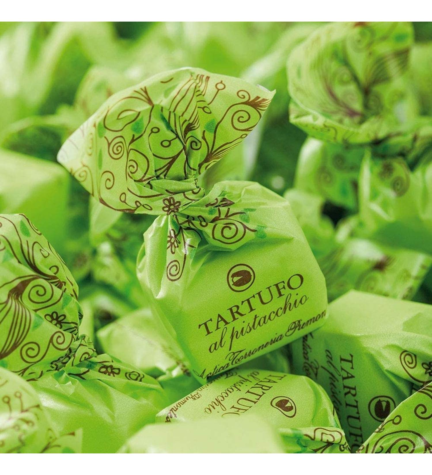 Ancient Torroneria TRUFFELS OP PISTACHE 1kg ANCIENT PIEDMONT TORRONERIA