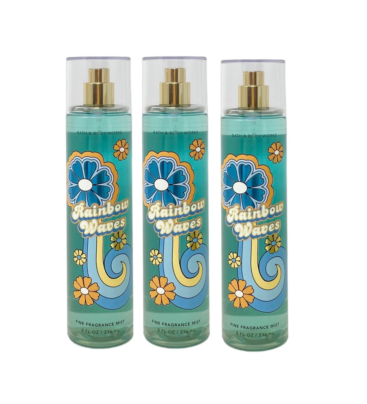 Bath and Body Work Rainbow Waves - Pack of Three - Fragrance Mist
