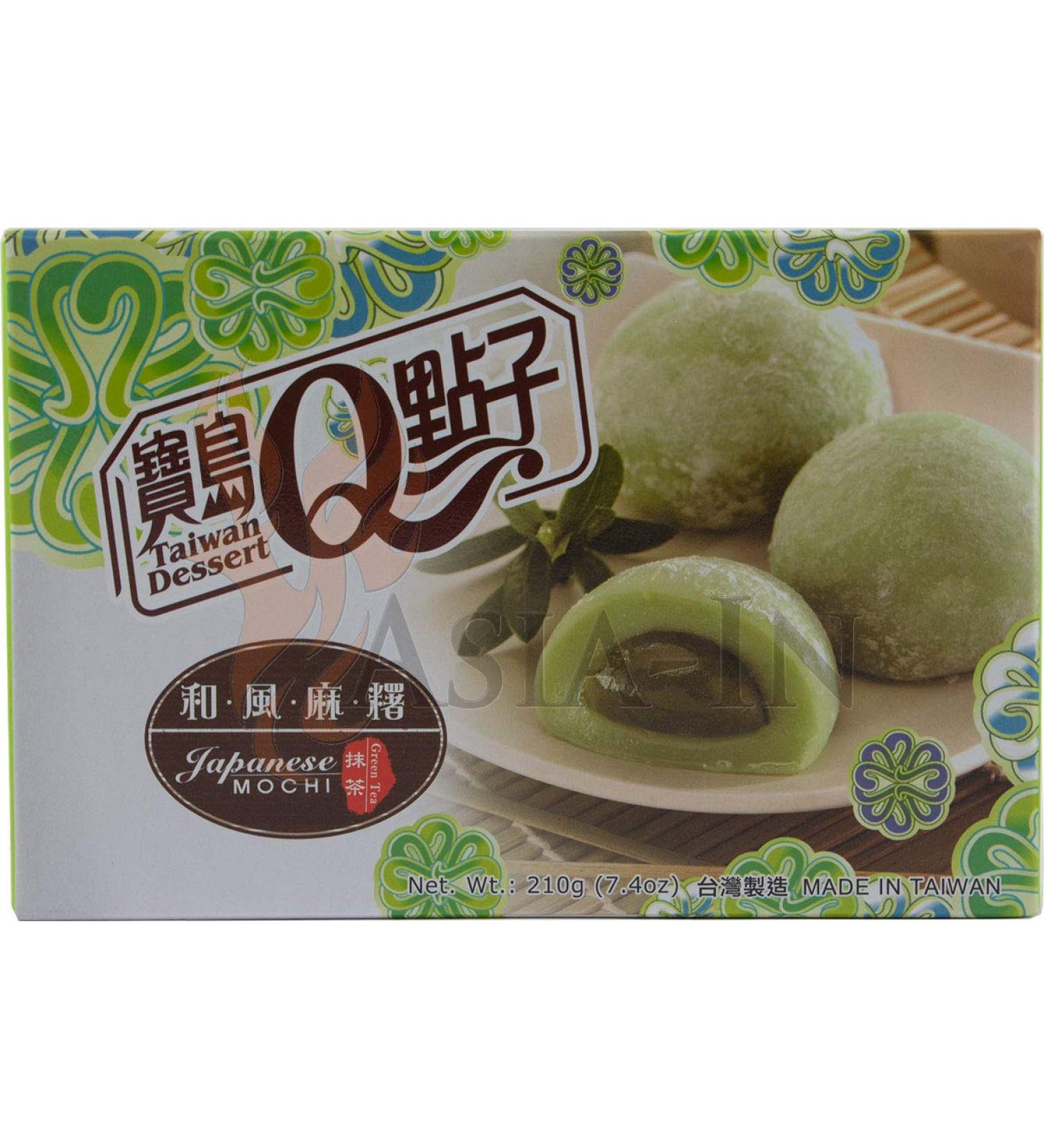 Green Tea Mochi - Taiwan Dessert 210g