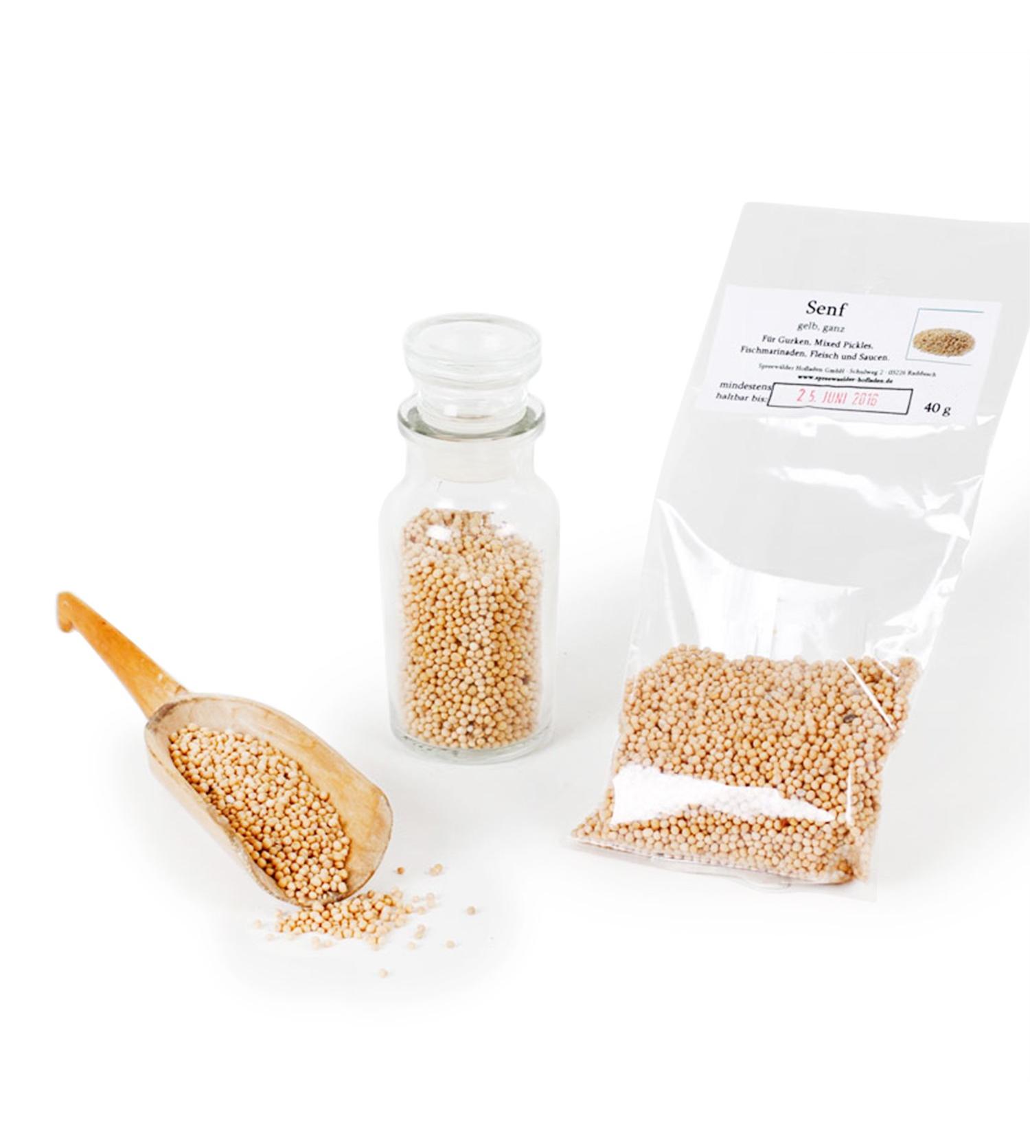 Feine W rze Mustard yellow - Gluten-free - 40 g