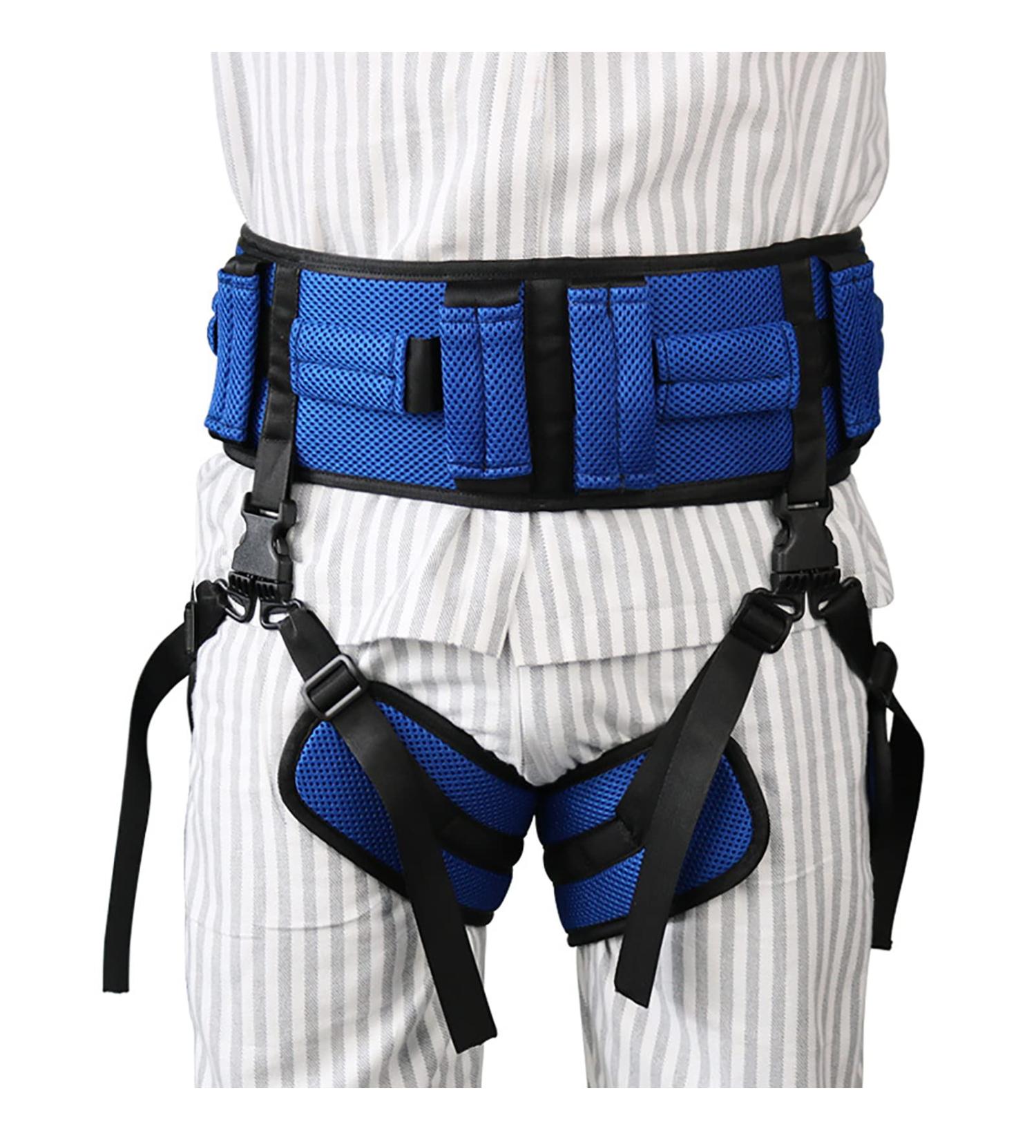 ZZBB Gait Belt Walking Transfer Belt with Leg Loops Physical Therapy Medical Nursing Safety Gait Assist Device Large - Buy Online on GoSupps.com