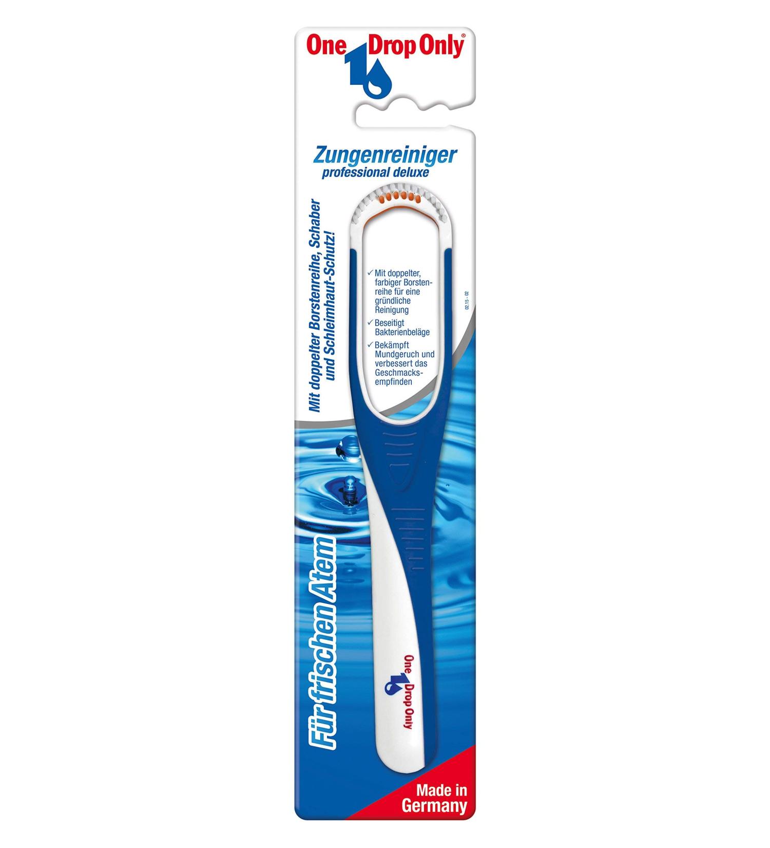 One Drop Only Professional Deluxe Tongue Cleaner - Assorted 1 Piece for Fresh Breath | Buy Internationally - Buy Online on GoSupps.com