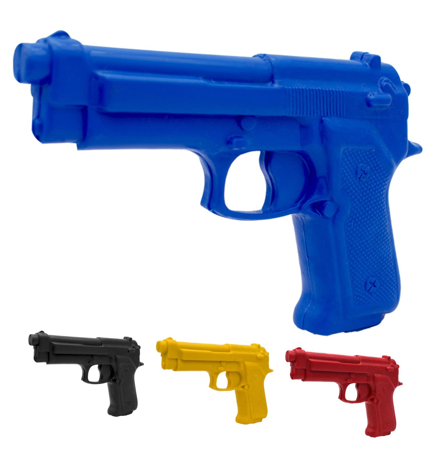 PFG Flexible Hard Plastic Rubber Combat Training Dummy Gun Set for Martial Arts - Blue (1-25 PCS) - Buy Online on GoSupps.com