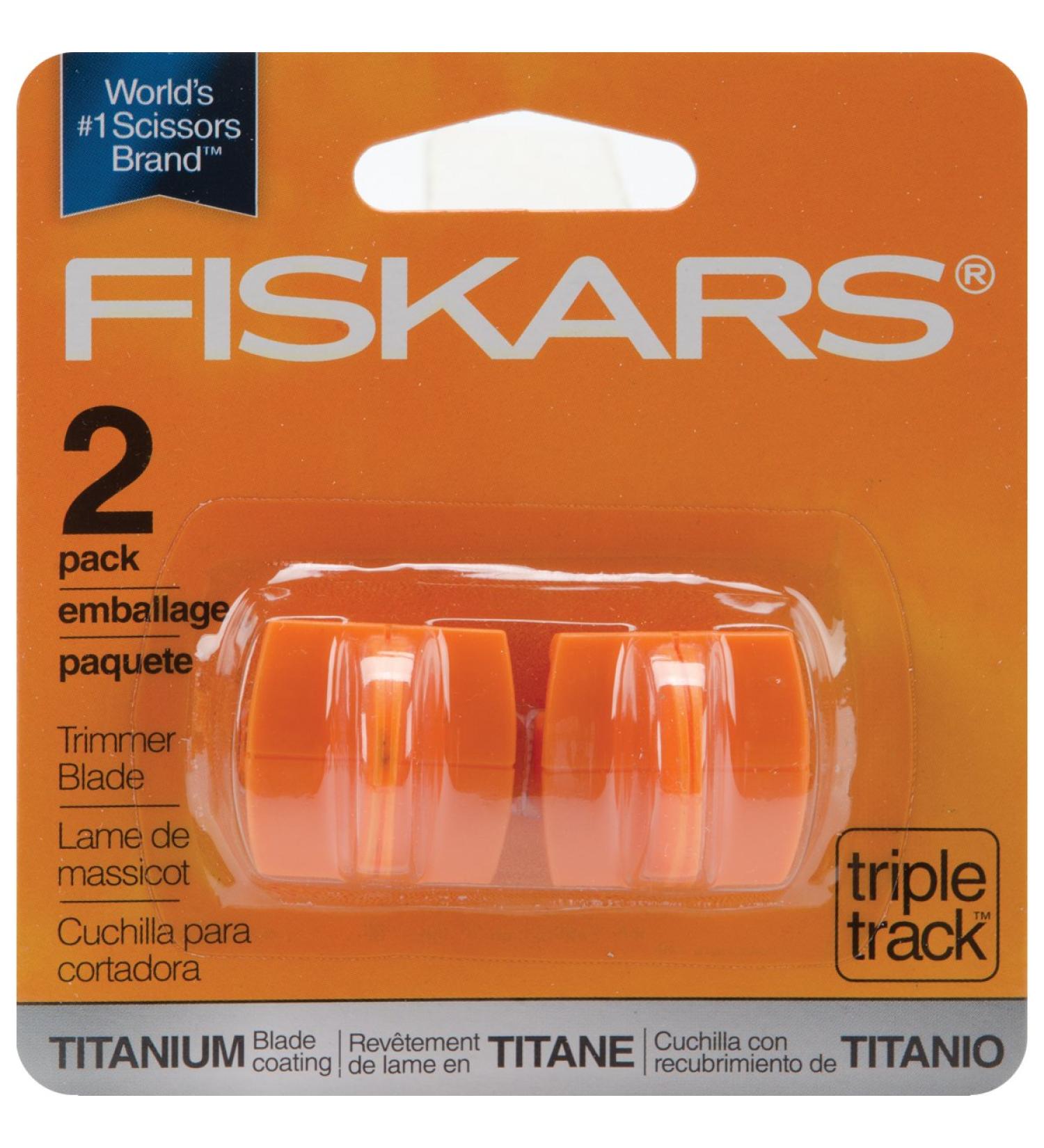 Fiskars 157400-1001 Titanium TripleTrack High Profile Cutting Replacement Blades   Orange - Buy Online on GoSupps.com