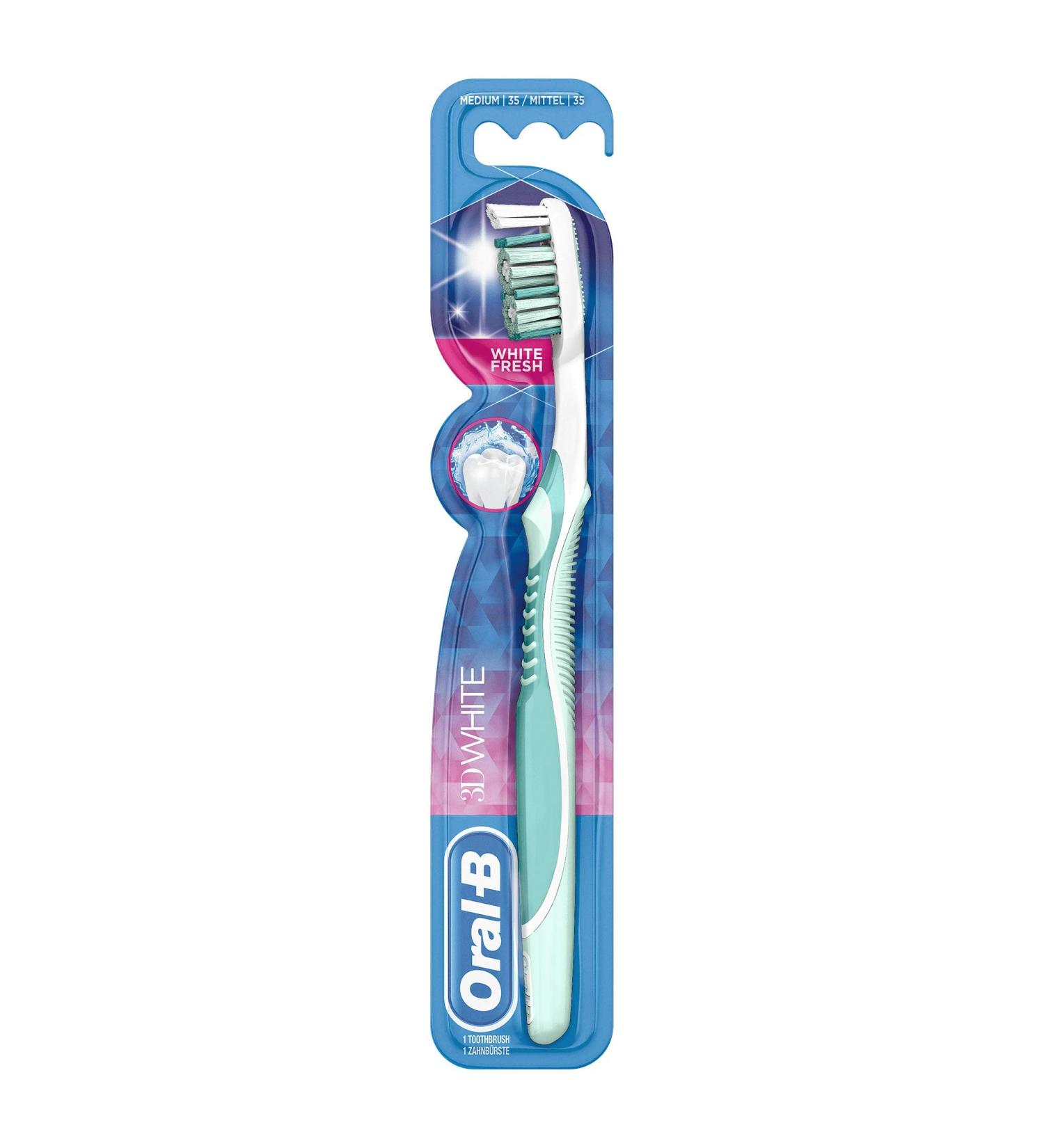 Oral-B 3D White toothbrush 35 medium 1 piece