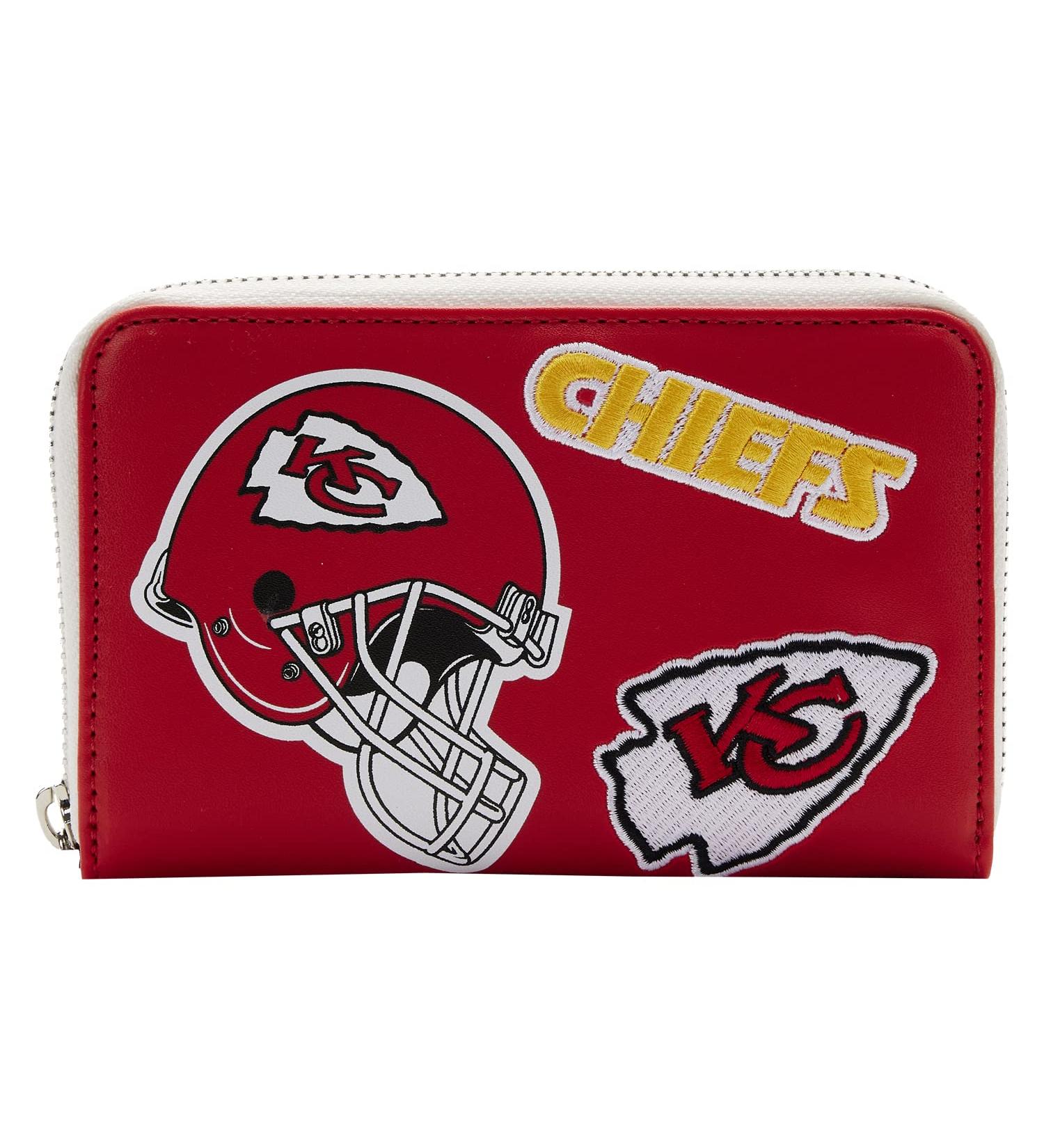 Loungefly NFL Kansas City Chiefs Wallet - Officially Licensed with Team Patches - Buy Online on GoSupps.com