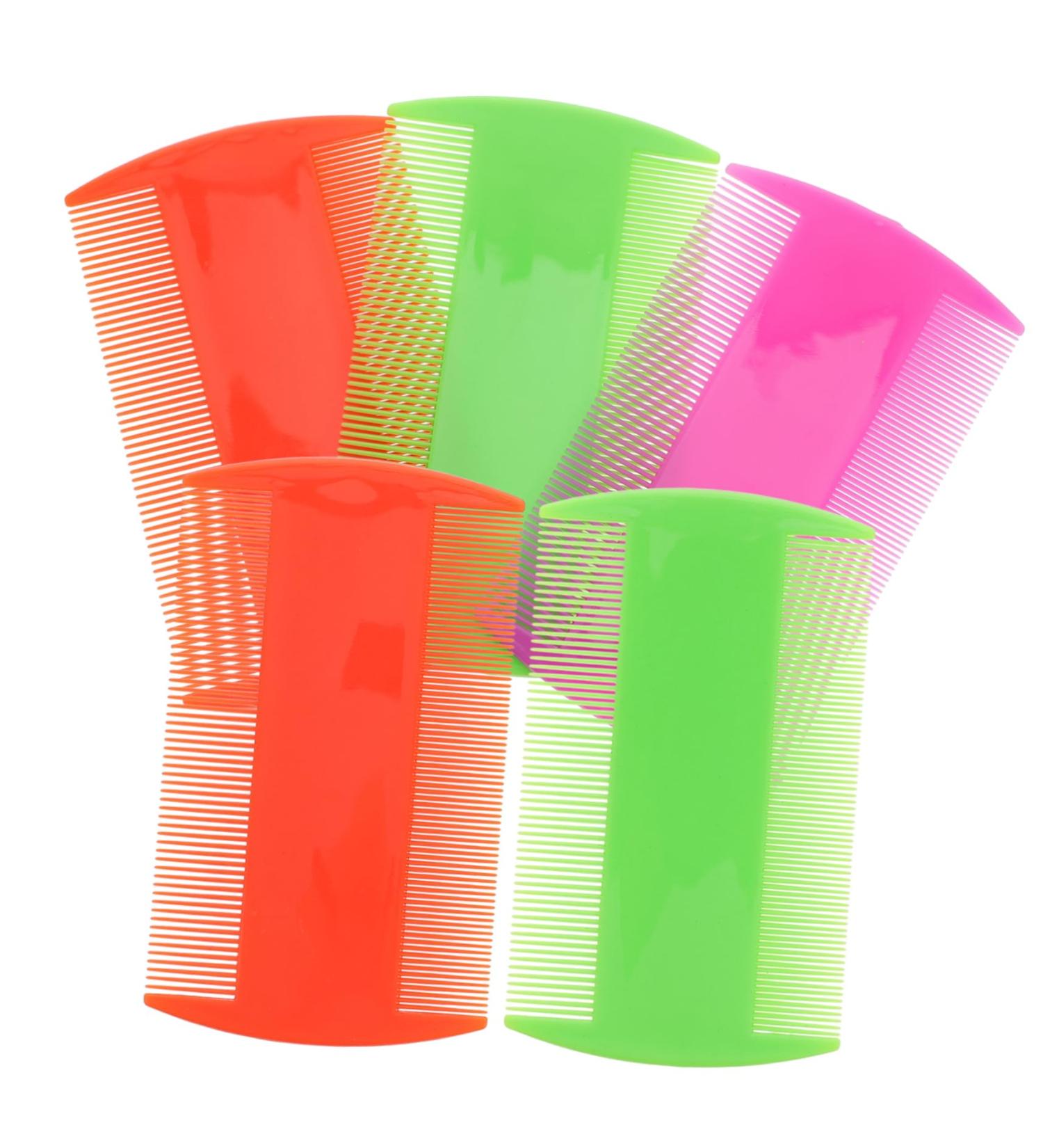 FRCOLOR 5pi ces Peignes Puces Double Face Plastique Outil de Toilettage pour Chat Lot - Buy Online on GoSupps.com