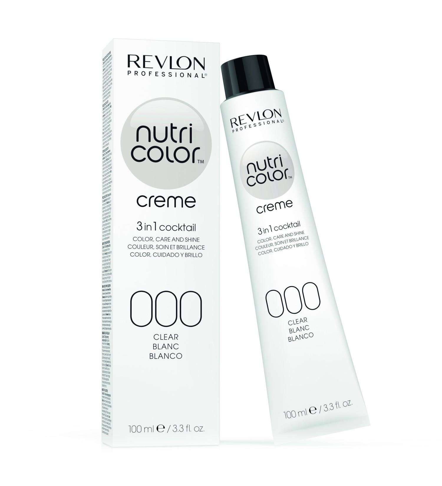 REVLON PROFESSIONAL Nutri Color Creme 000 Clear - 100 ml for International Shipping | Best Hair Care Solution - Buy Online on GoSupps.com