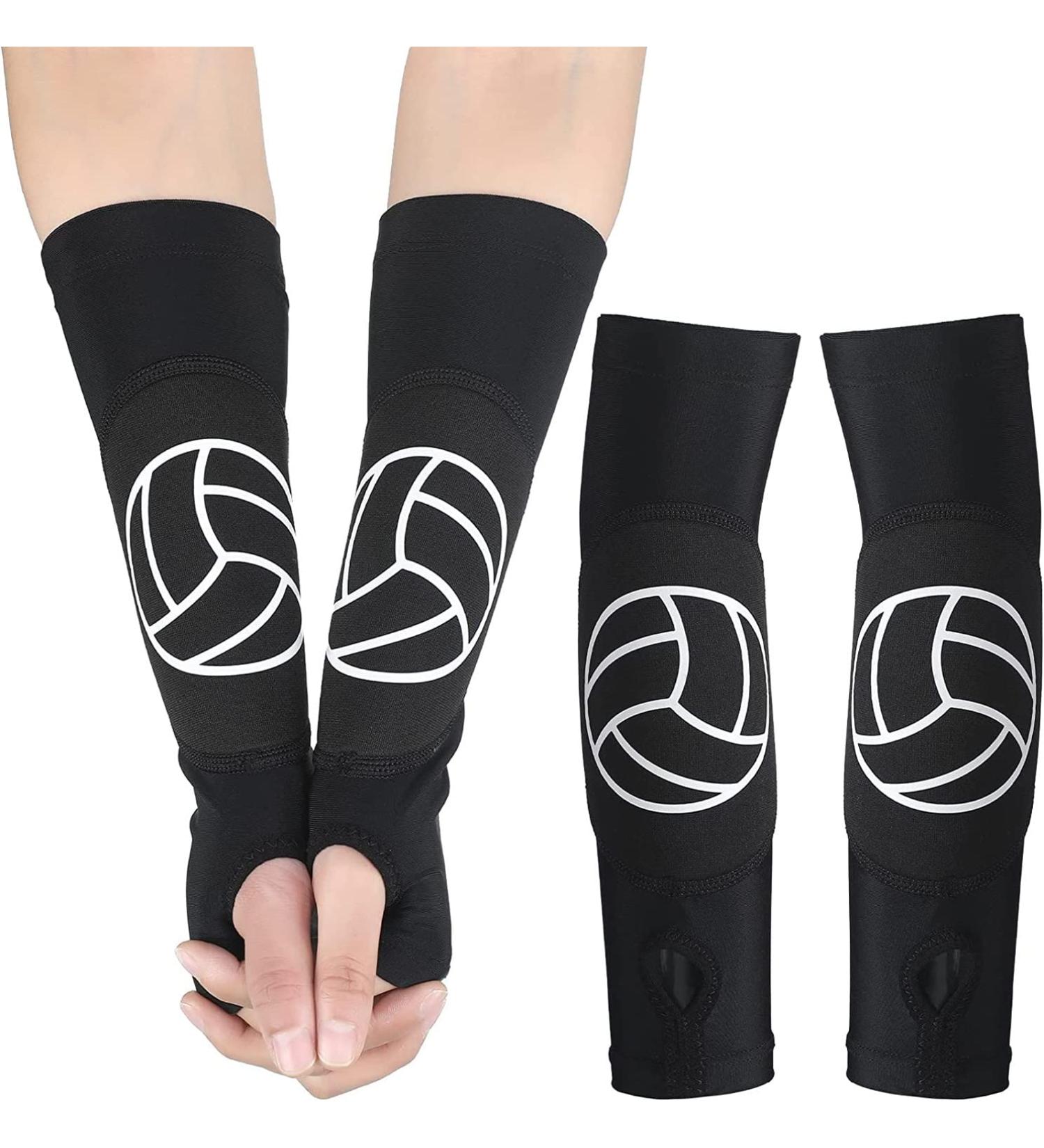 Muslong Volleyball Arm Sleeves for Kids - Compression Cuffs for Sports Elastic Pulp Sleeves 2-Pack - Buy Online on GoSupps.com