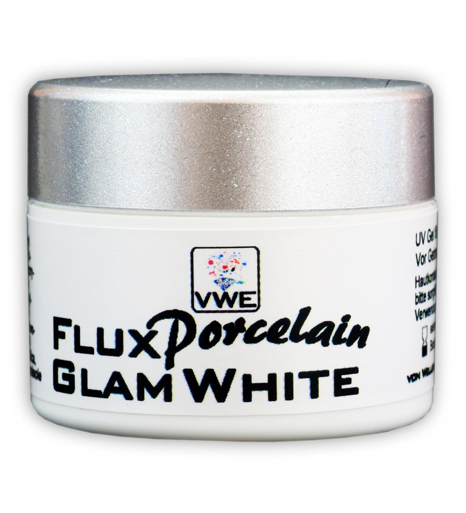 UV Gel Flux Porcelain Glam White - Premium French Gel & Baby Boomer | International Shipping Available - Buy Online on GoSupps.com