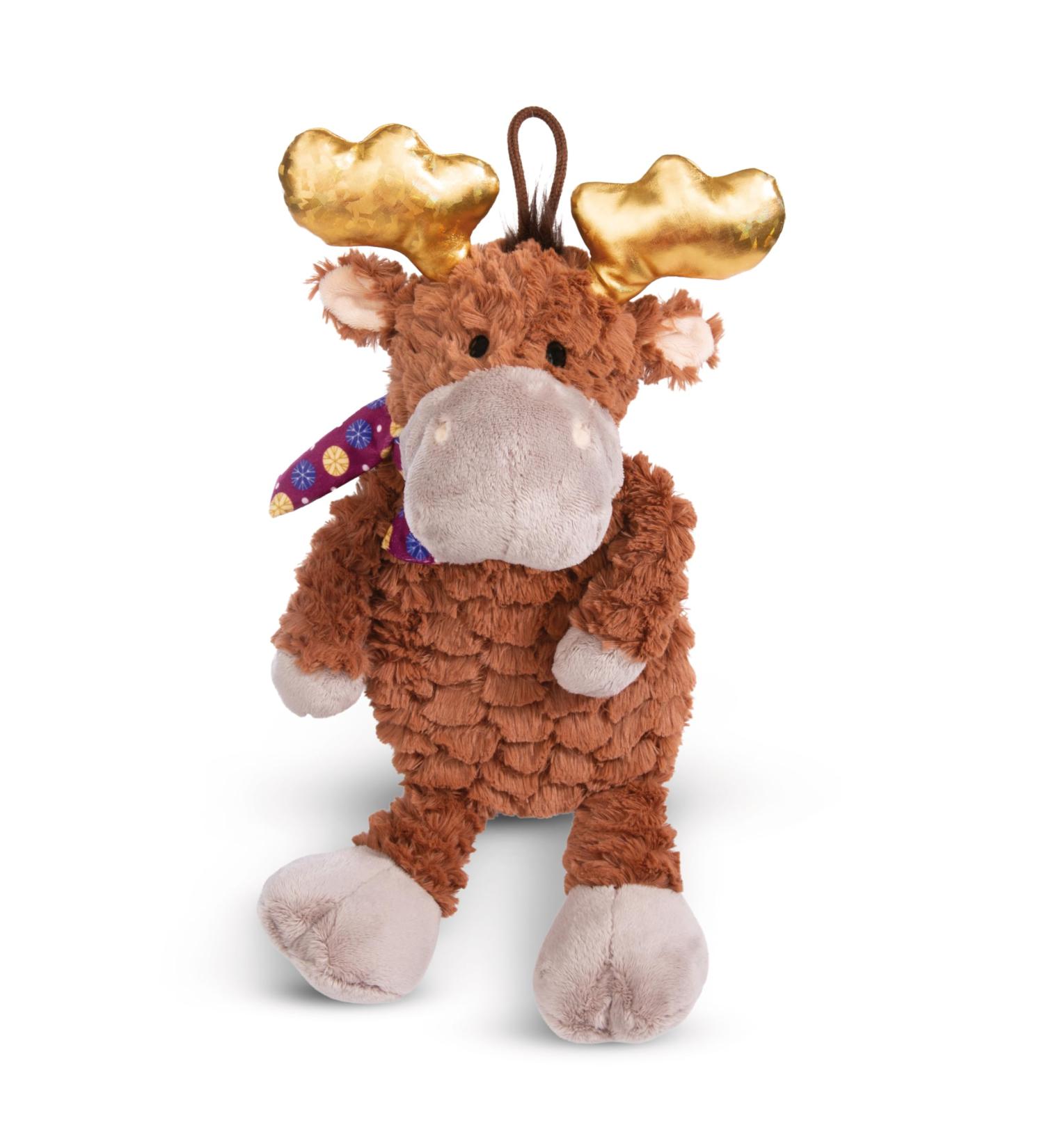 Nici 49334 Moose Thure 350ml - Sustainable Cuddly Toy & Cozy Heat Bottle for 10 Months+ | Plush Bed Bottle Brown 34cm - Buy Online on GoSupps.com
