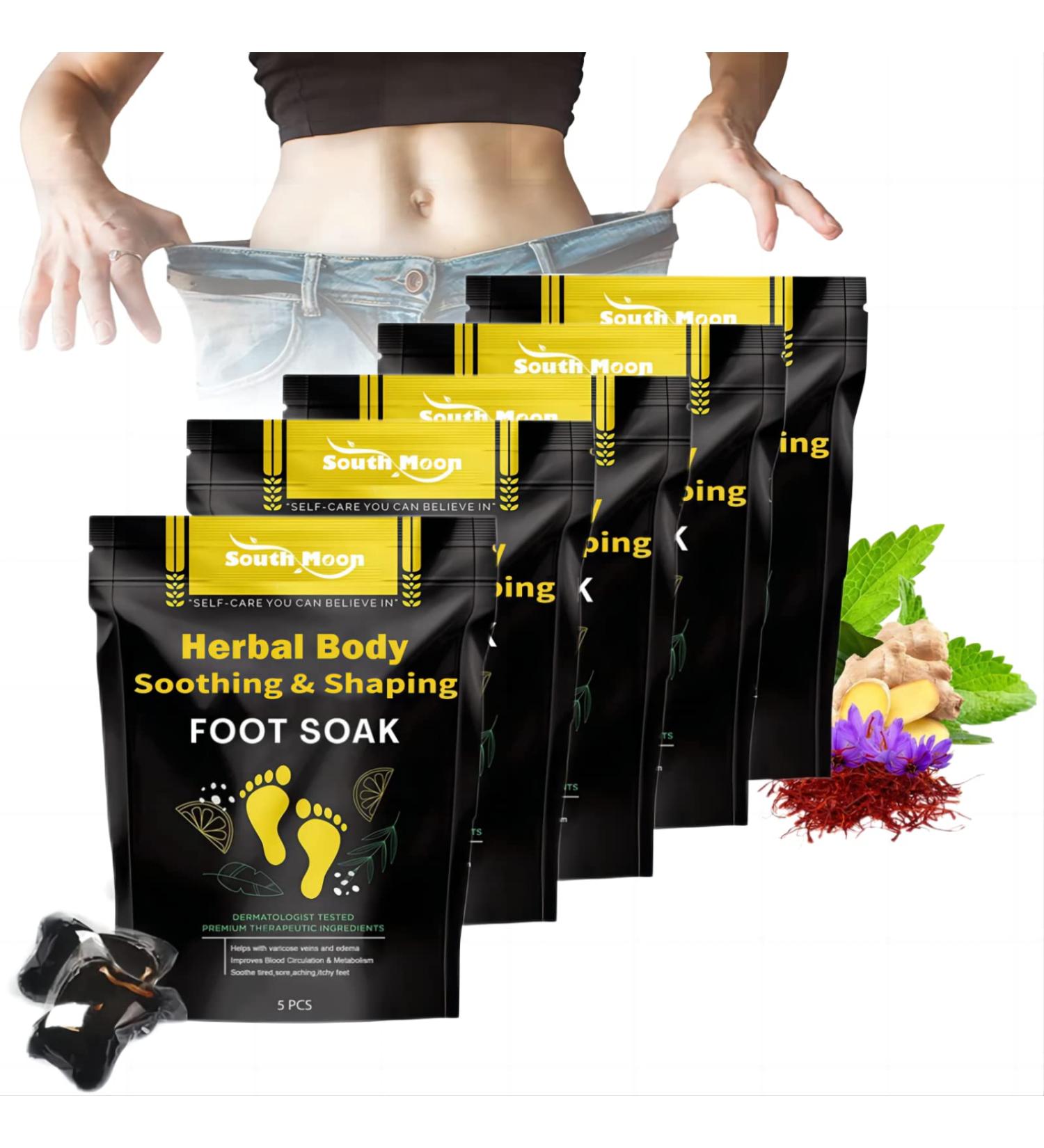 2023 Herbal Detox & Shaping Foot Soak Beads - Body Cleansing Detox (5 Pack / 25 PCS) - Buy Online on GoSupps.com