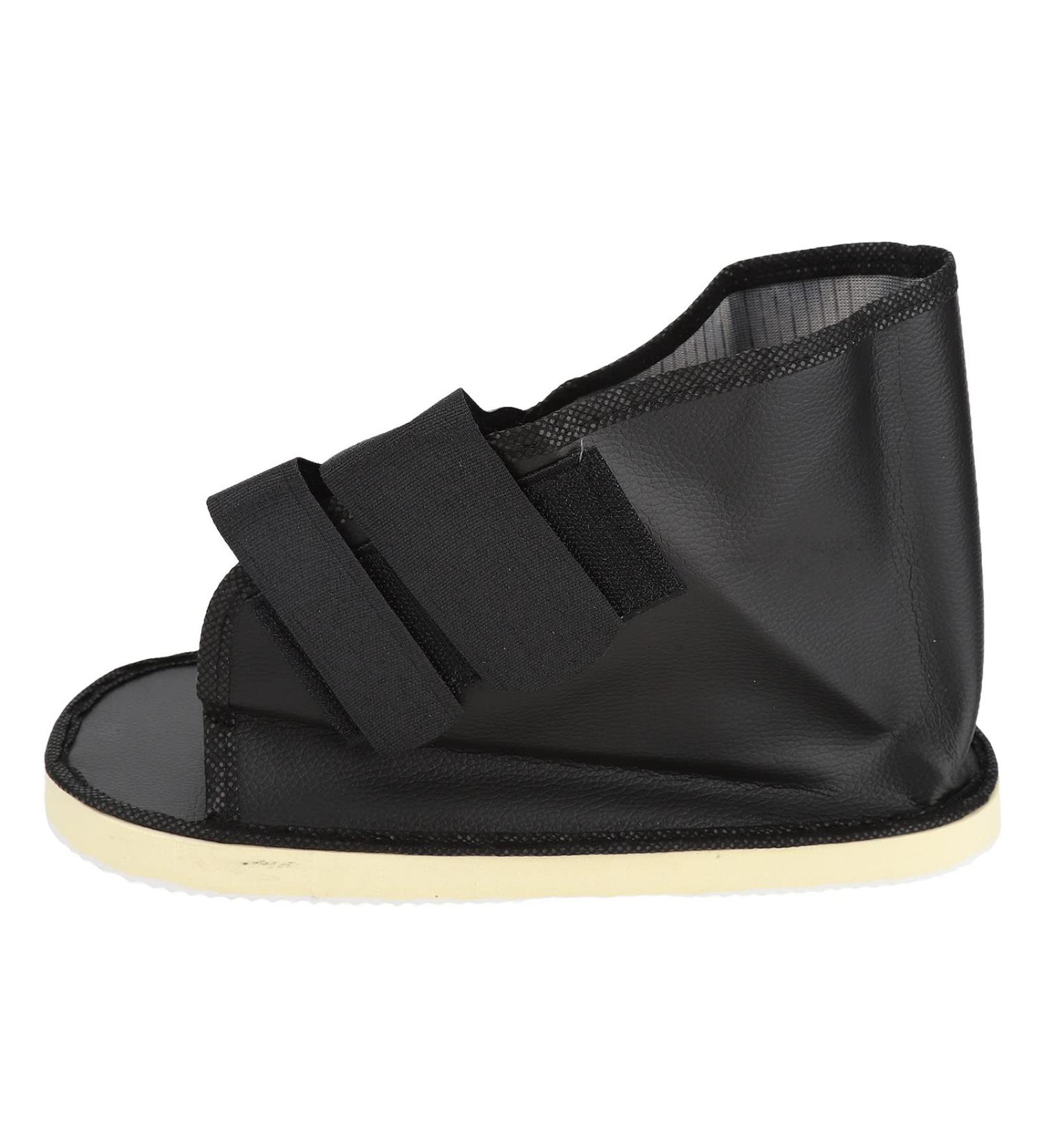 Buy Foot Cast Shoe | Fracture Gypsum Walking Boot | Anti-Skid Faux Leather Post-Op Shoe for Easy Recovery (L) - International Shipping Available - Buy Online on GoSupps.com