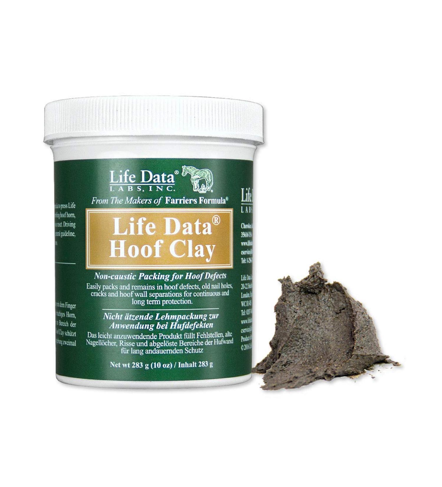 LIFE DATA LABS Unisex's ELE0008 Farrier's Formula Hoof Clay Clear Regular