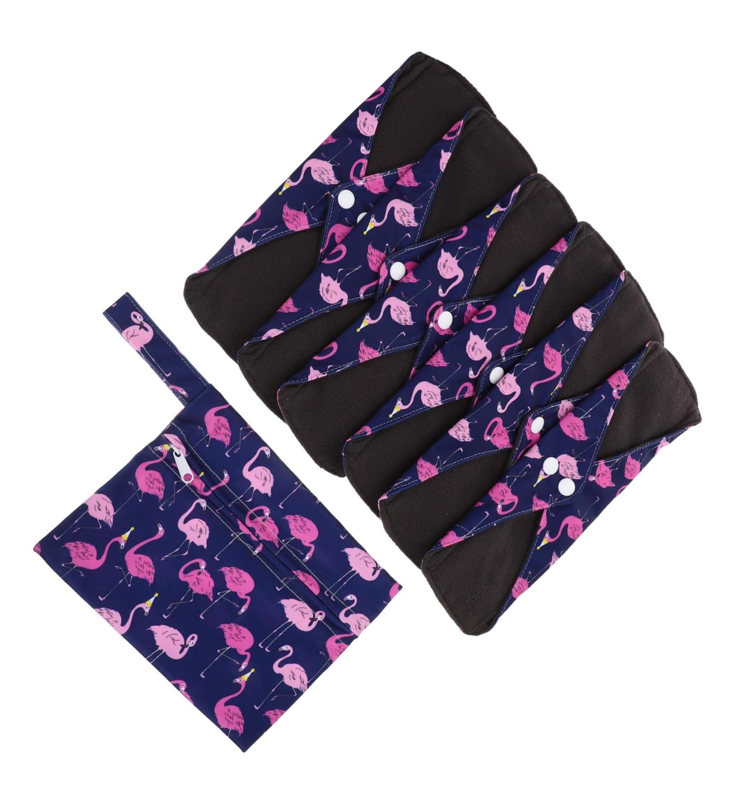 Minkissy Women's Waterproof Menstrual Cloth Pads - Reusable & Eco-Friendly Menstrual Bond Set - Buy Online on GoSupps.com