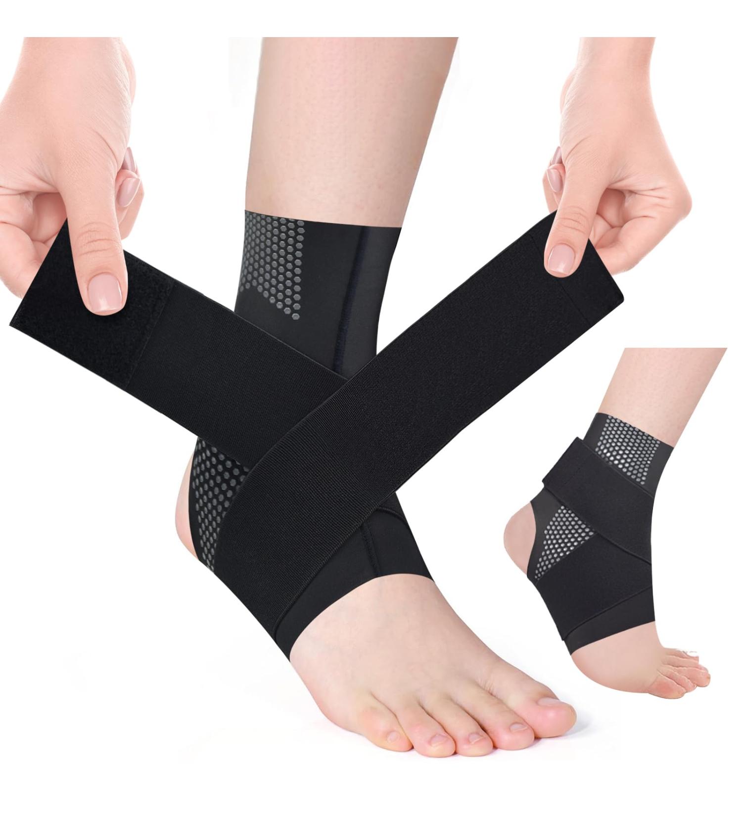 Seektop Ankle Brace for Plantar Fasciitis Relief - Strong Compression & Stabilizers for Achilles Tendonitis & Sprained Ankles - Ideal Support for Volleyball Running & Basketball - Large Size - Buy Online on GoSupps.com