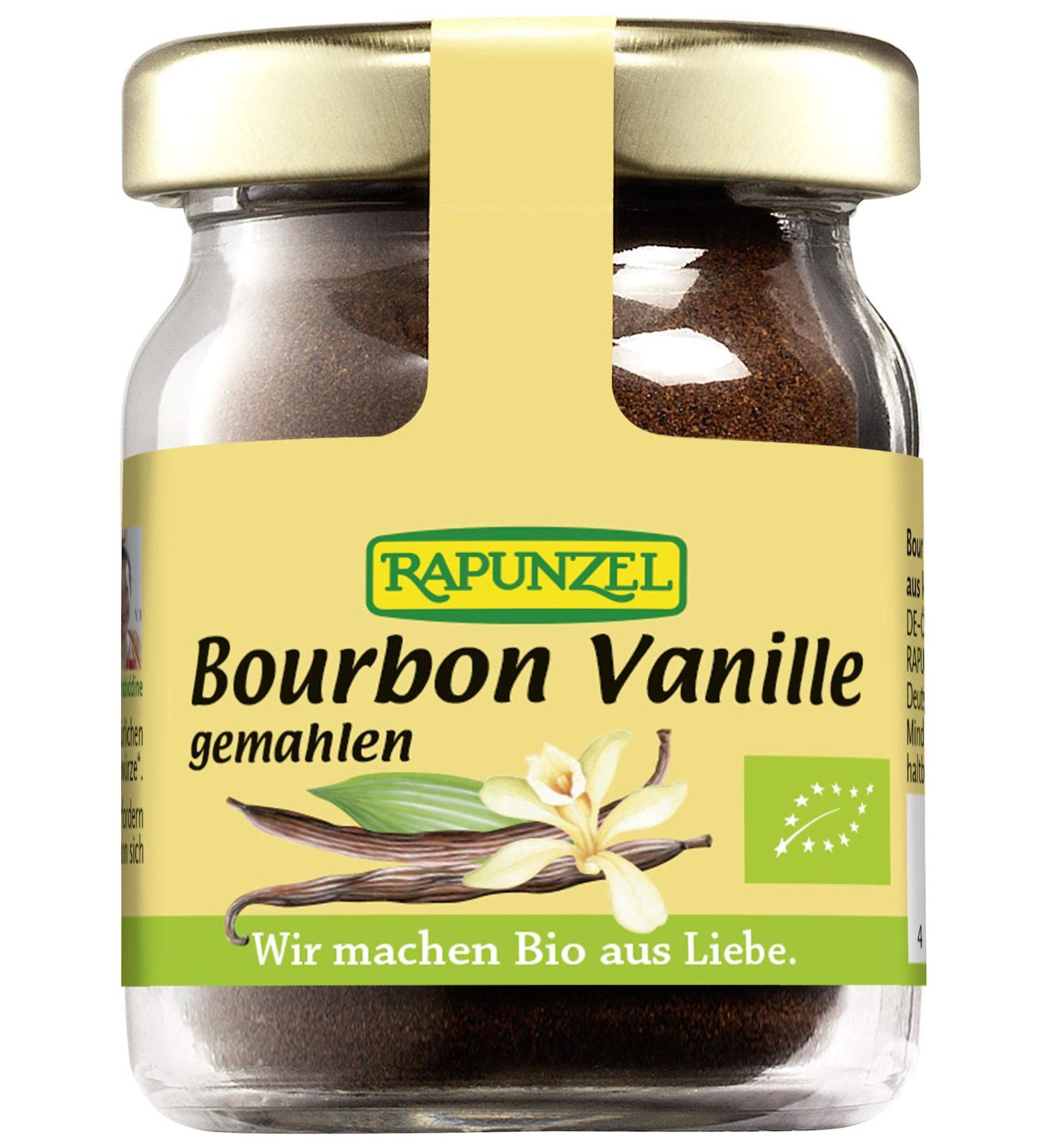Rapunzel Bourbon Vanilla Powder, Pack 1 (1 x 15g) - Organic