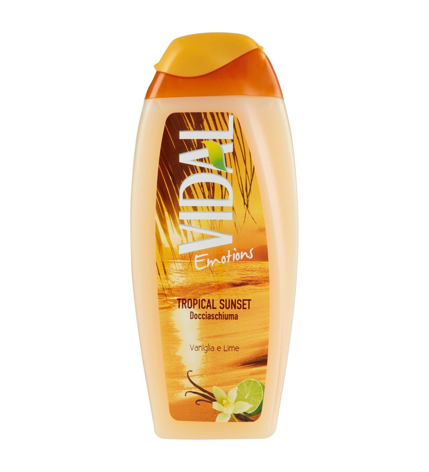 VIDALFORCE Vidal Shower Gels Vanilla and Lemon 250 ml - Buy Online on GoSupps.com