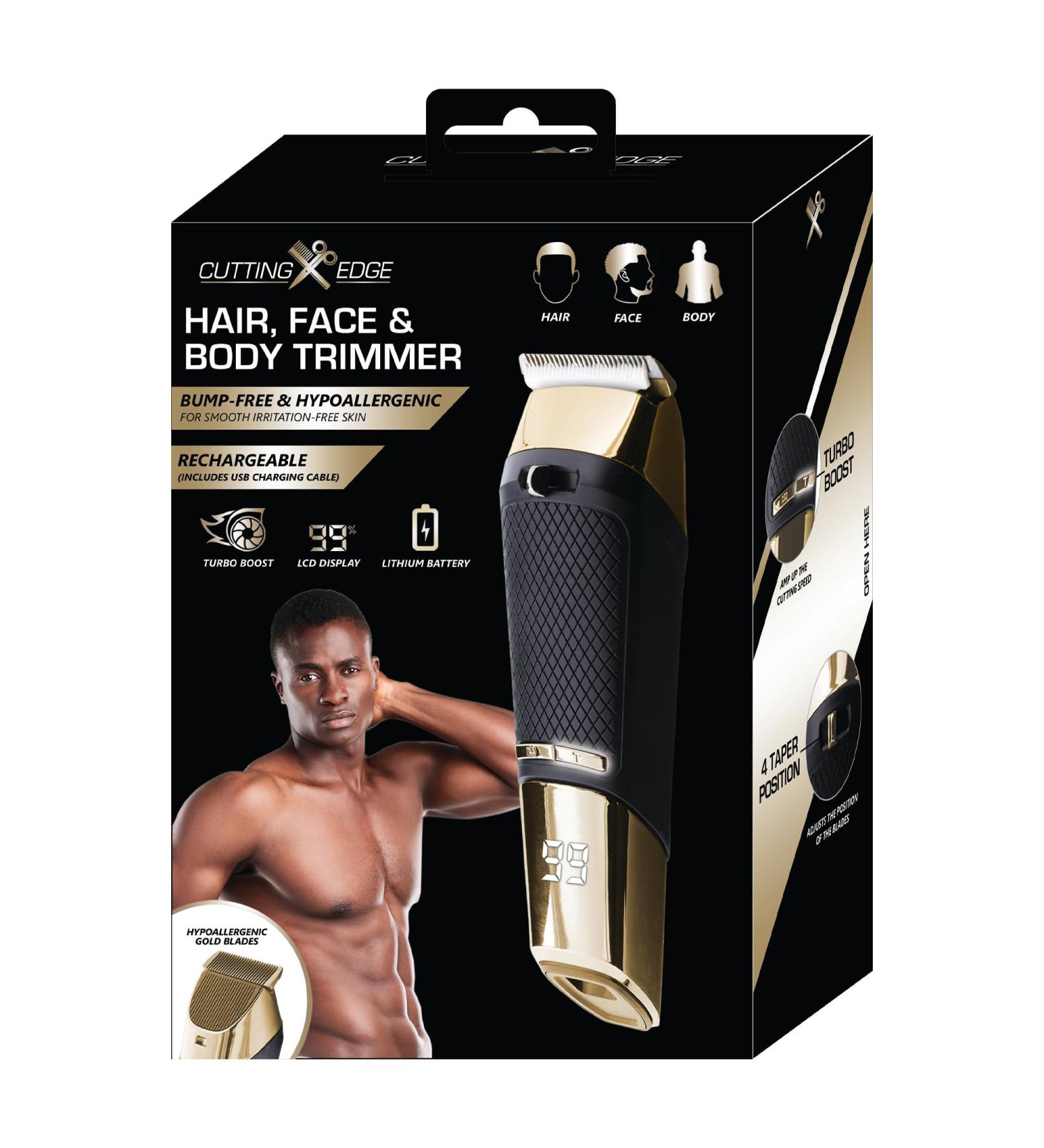 Buy Xtreme Cutting Edge Rechargeable Ceramic Trimmer - LCD Display Pouch & Magnetic Box | International Shipping Available - Buy Online on GoSupps.com