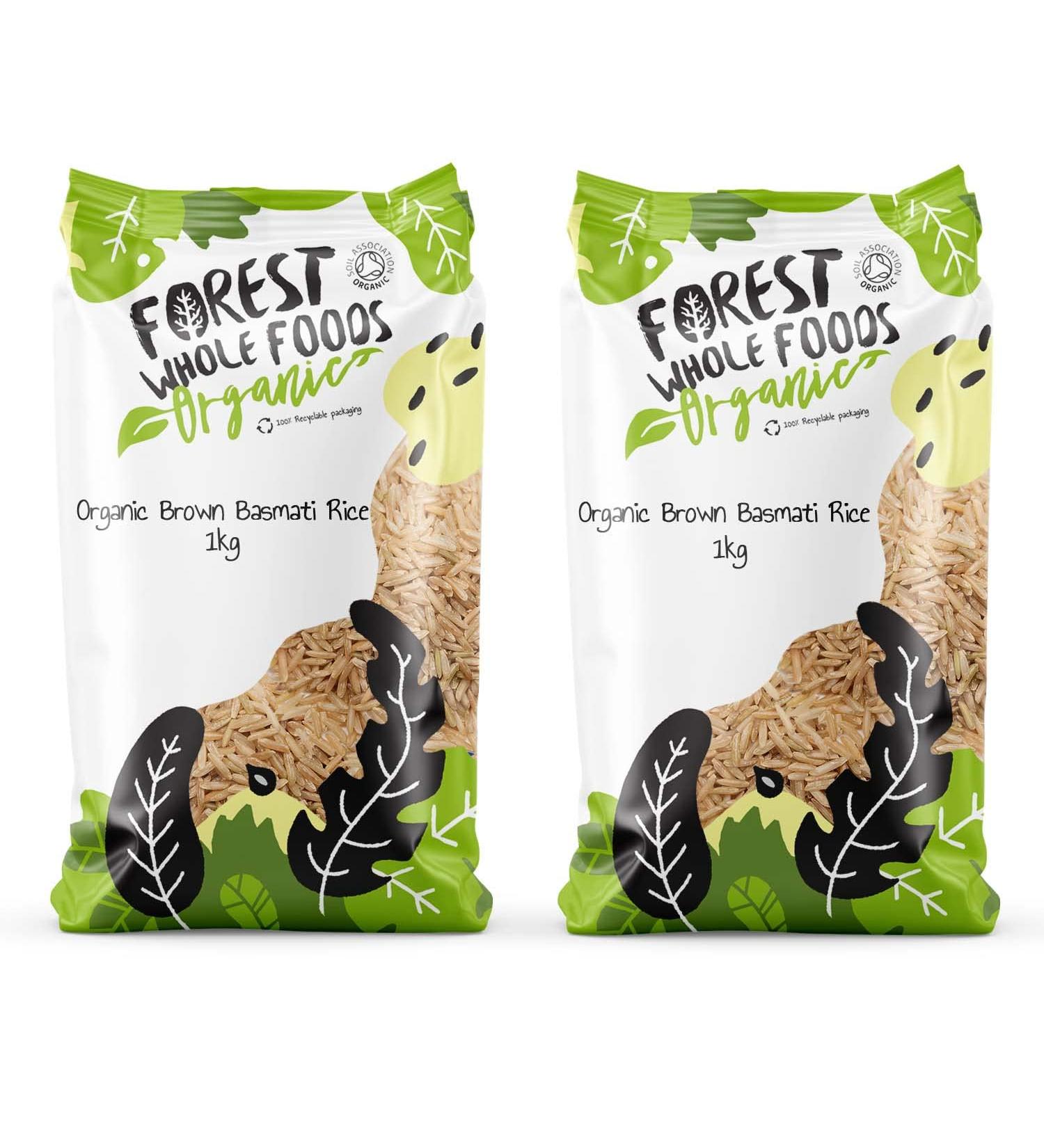 Organic Brown Basmati Rice (2kg)