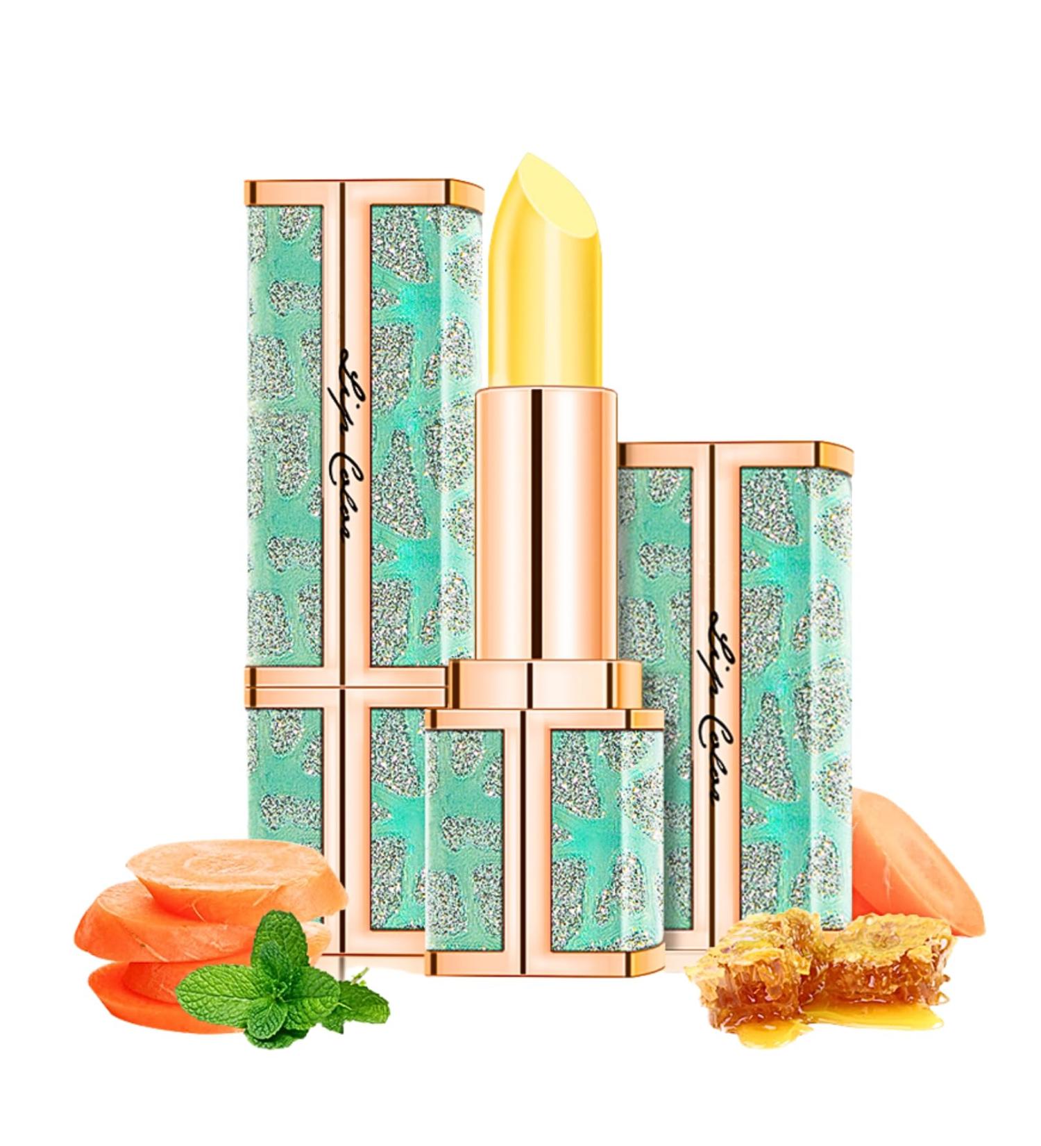 Tongyend Tinted Lip Balm Colour Changing Lip Balm Non-Stick Cup Lipsticks for Women Long Lasting Moisturizer Lip Repair Vegan Lip Balm with Vitamin E Natural Oil - Buy Online on GoSupps.com