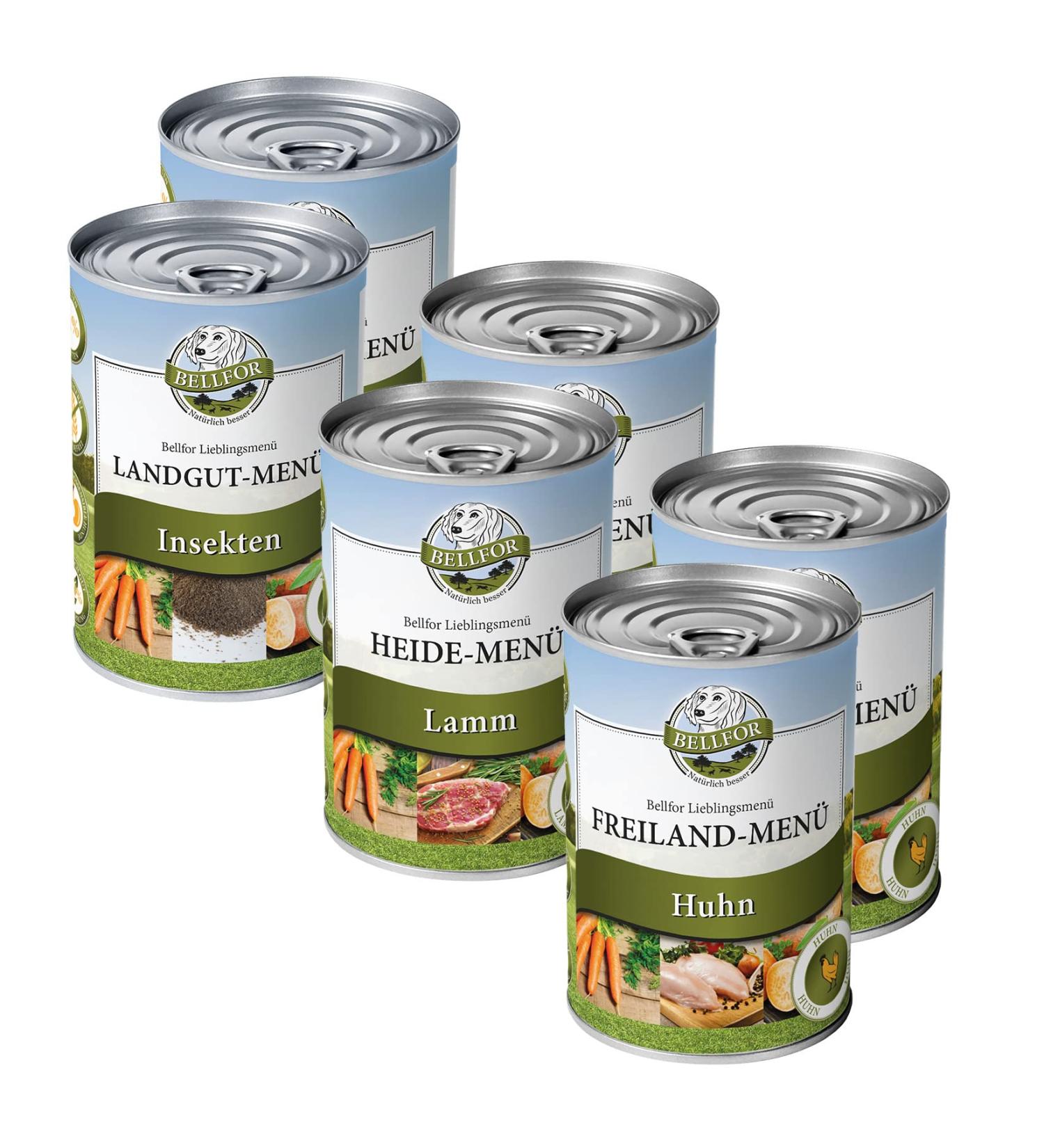 Bellfor Starter Pouch with Chicken Lamb and Insects Grain Free Dog Food 2.4 kg - Buy Online on GoSupps.com