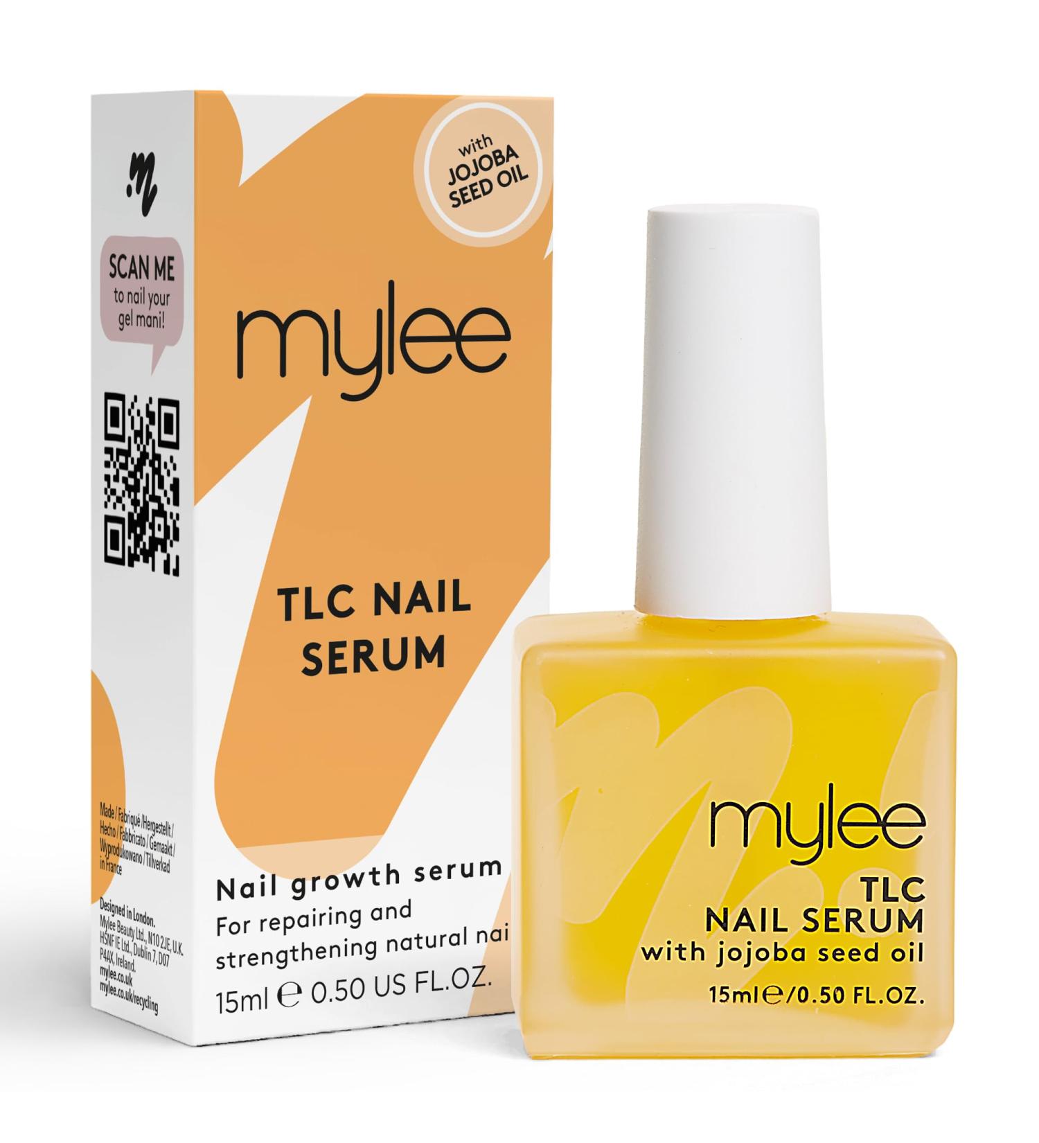 Mylee TLC Nail Serum 15ml Nail Repair Treatment Stronger Longer & Healthy Cuticles Fresh Watermelon Scent Contains Vitamins & Sweet Almond Oil - Buy Online on GoSupps.com