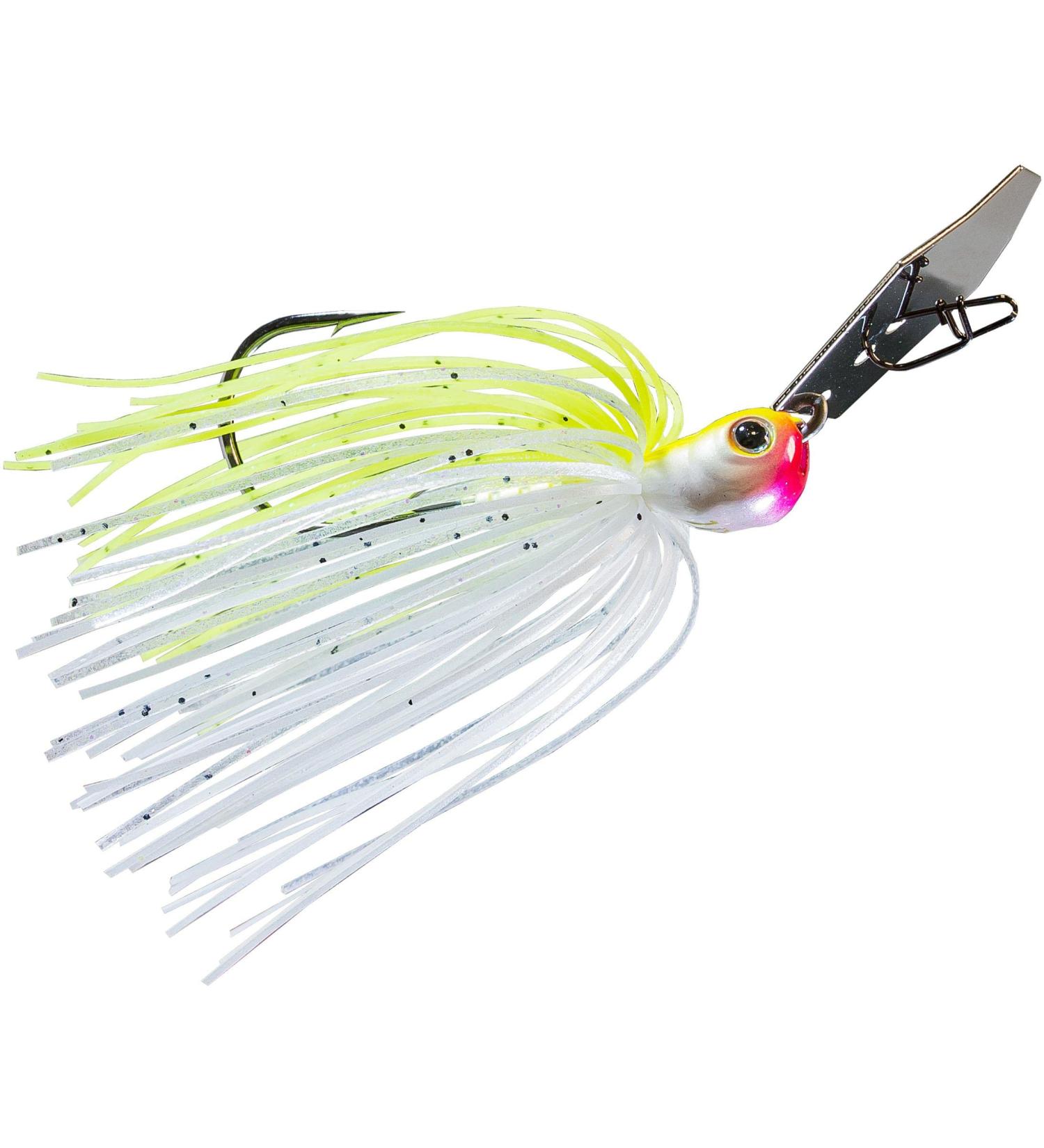 Z-MAN Z Man Cbjh Chatterbait Jack Hammer Oz Chartreuse white 1/2 oz
