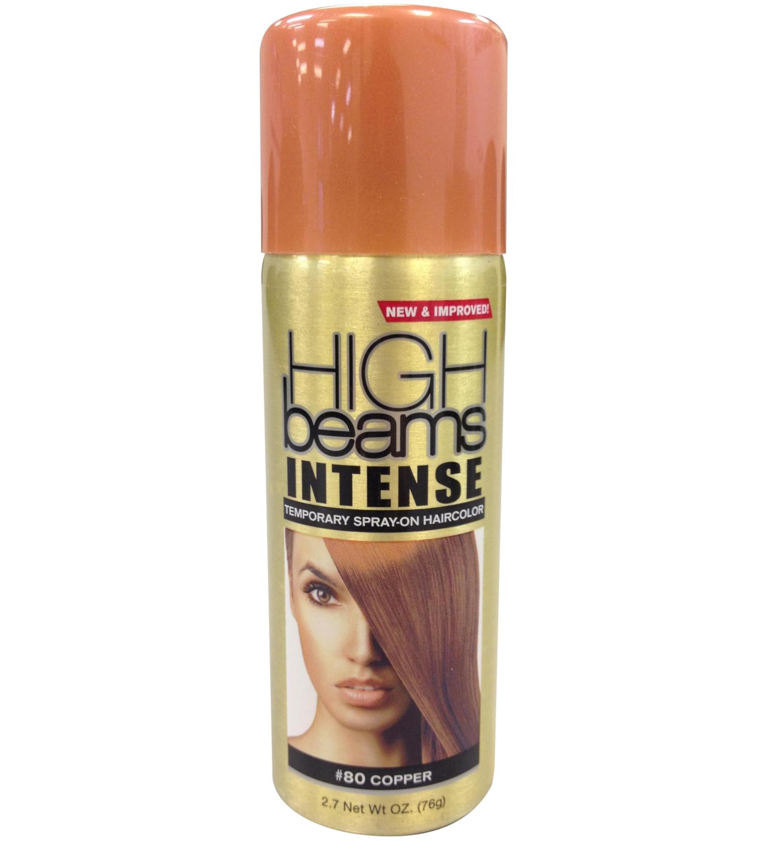 High Beams Intense Temporary Spray-On Hair Color - Copper 2.7 oz (6 PACK)