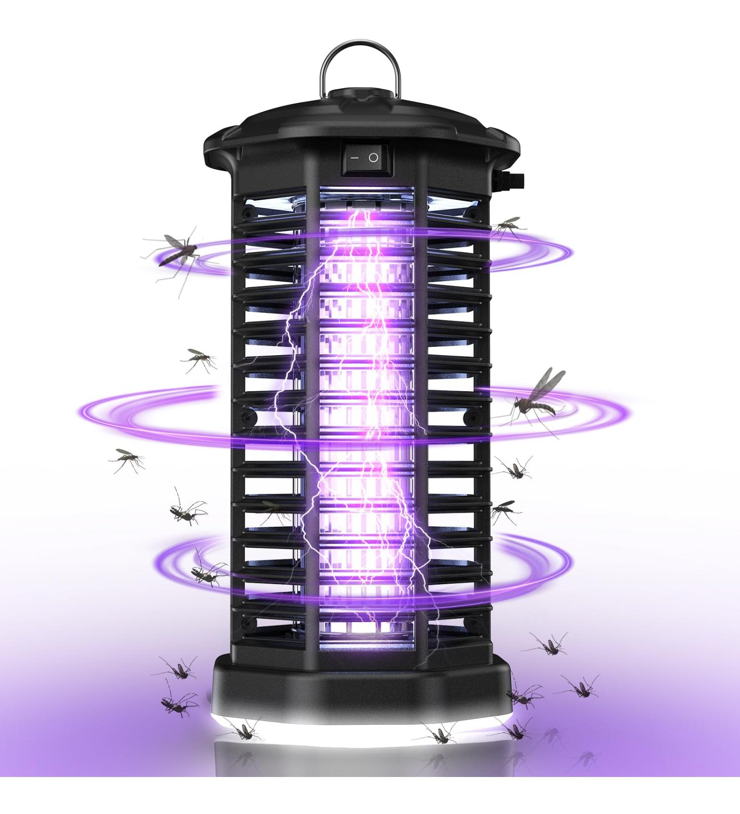 Meoligram 2-in-1 Insect Destroyer - UV Mosquito Trap & LED Fly Catcher for Indoor/Outdoor Use - Buy Online on GoSupps.com