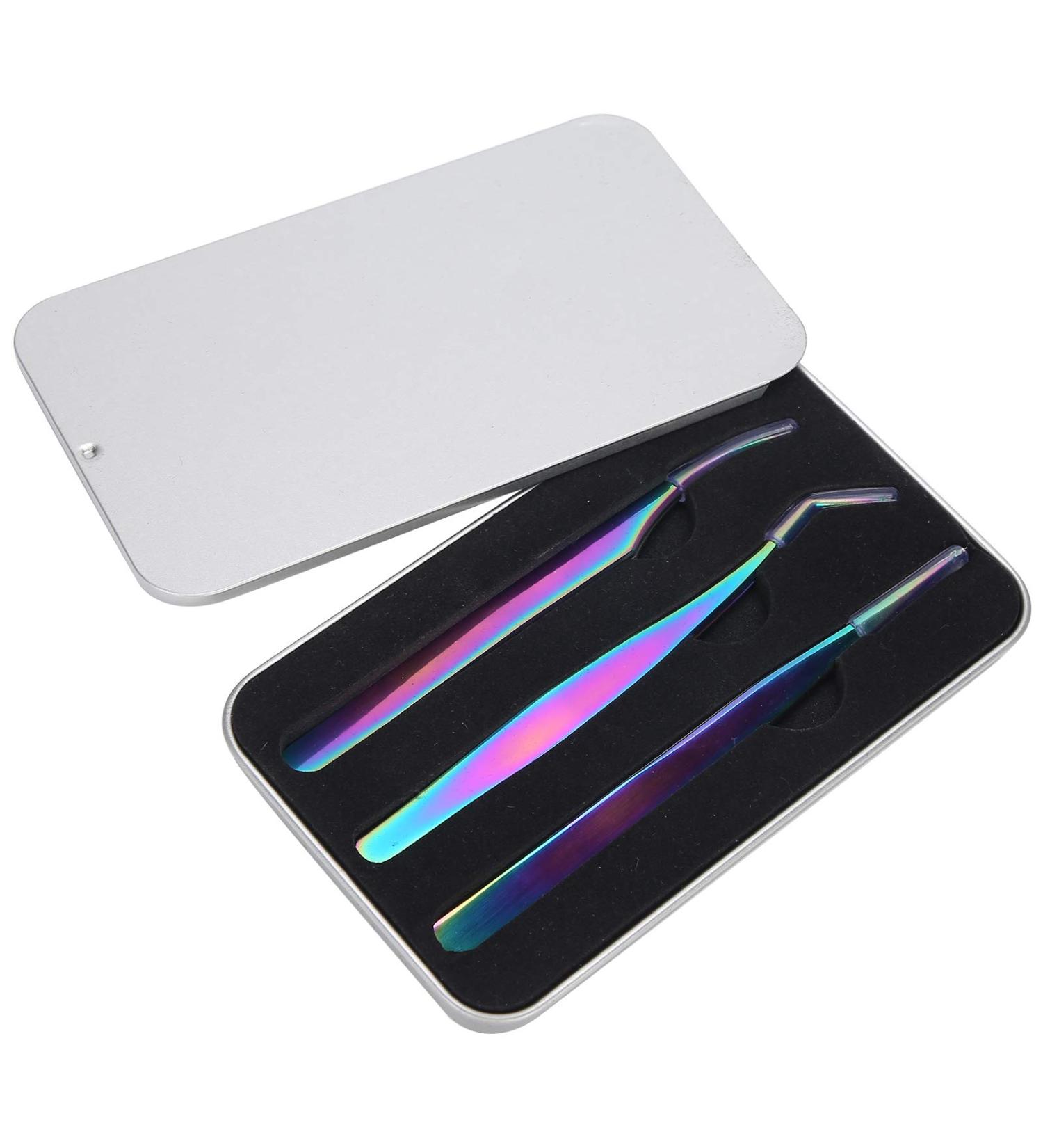 Eyelash Tweezers Manual Polishing Treatment Eyelash Grafting Extension Tweezers Anti-Skid for Individual Technician Convenient to Use - Buy Online on GoSupps.com