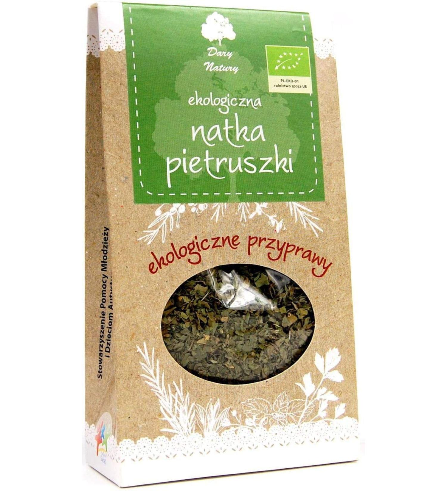 Parsley leaf (dried) ORGANIC 20 g - DARY NATURY
