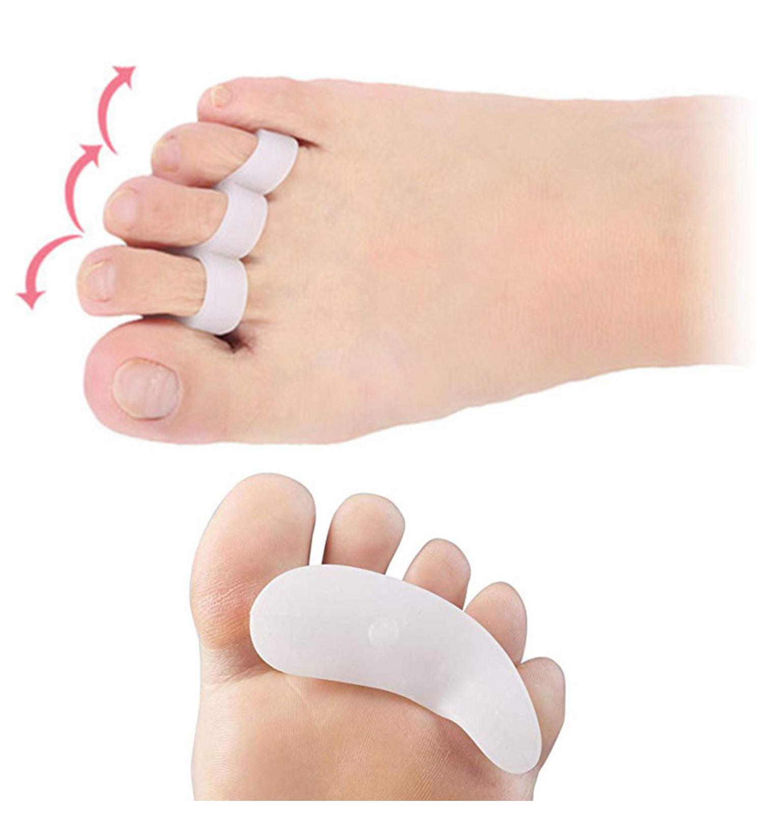 Buy Pedimend Silicone Gel Toe Separator | Hammer Toe & Ball Protection | Improve Balance & Foot Power | Re-align Curved Toes | International Shipping - Buy Online on GoSupps.com
