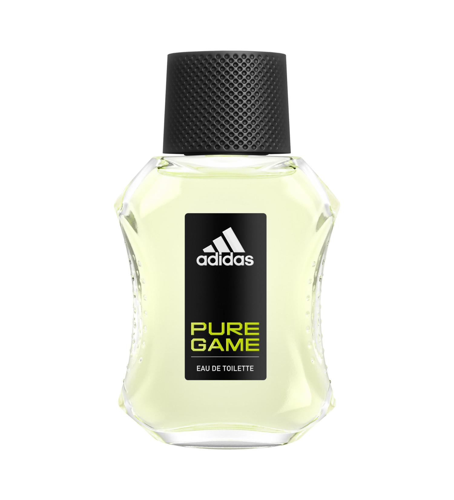 adidas Pure Game Eau de Toilette 1.7 fl oz (Pack of 1) Notes of Grapefruit Lavender and Sandalwood Men's Fragrance Long Lasting Sporty Fragrance Travel Size 1.7 Fl Oz (Pack of 1) Eau De Toilette - Buy Online on GoSupps.com
