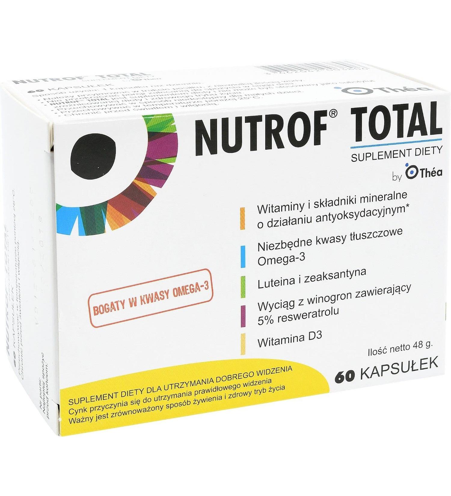 Nutrof Tea Total 180 Capsules - Buy Online on GoSupps.com