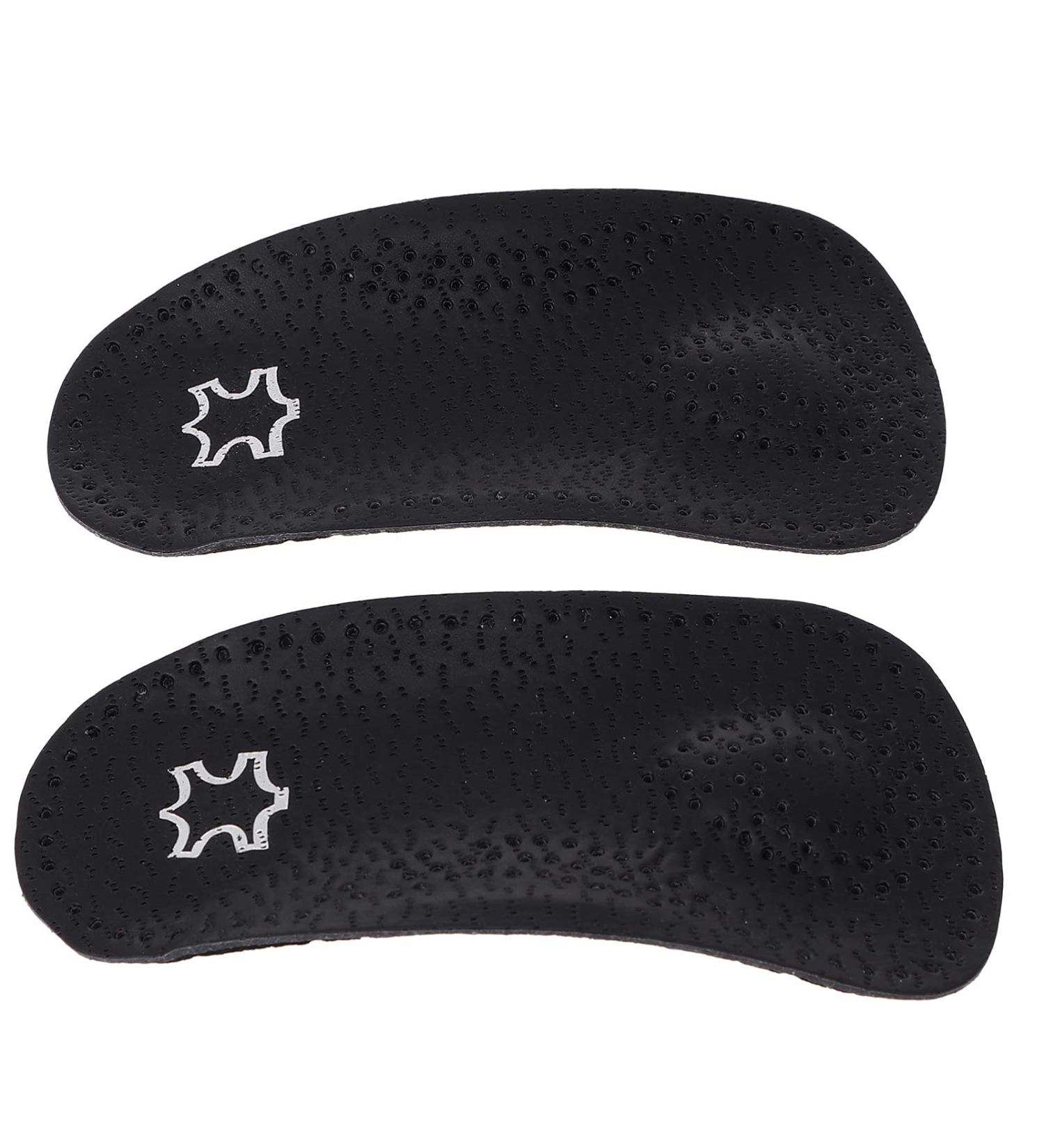 DOITOOL Plantar Fasciitis Relief Insoles - Arch Support for Flat Feet - 1 Pair Cushioned Heel Inserts - Leather Half Pad for Men and Women - Size 37-38 - Buy Online on GoSupps.com