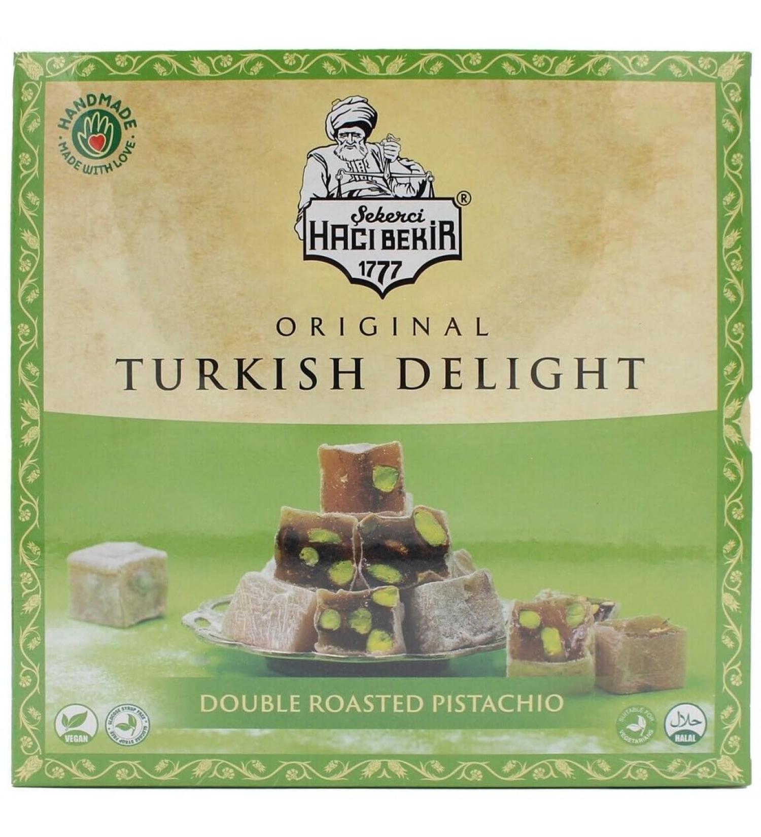 Haci Bekir Turkish Delight (Double Roasted Pistachio)