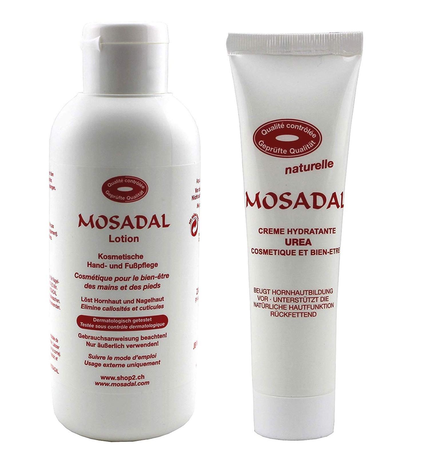 Buy Mosadal Cosmetic Hand & Foot Care Set - Lotion 250ml & Urea Cream 100ml | International Shipping - Buy Online on GoSupps.com