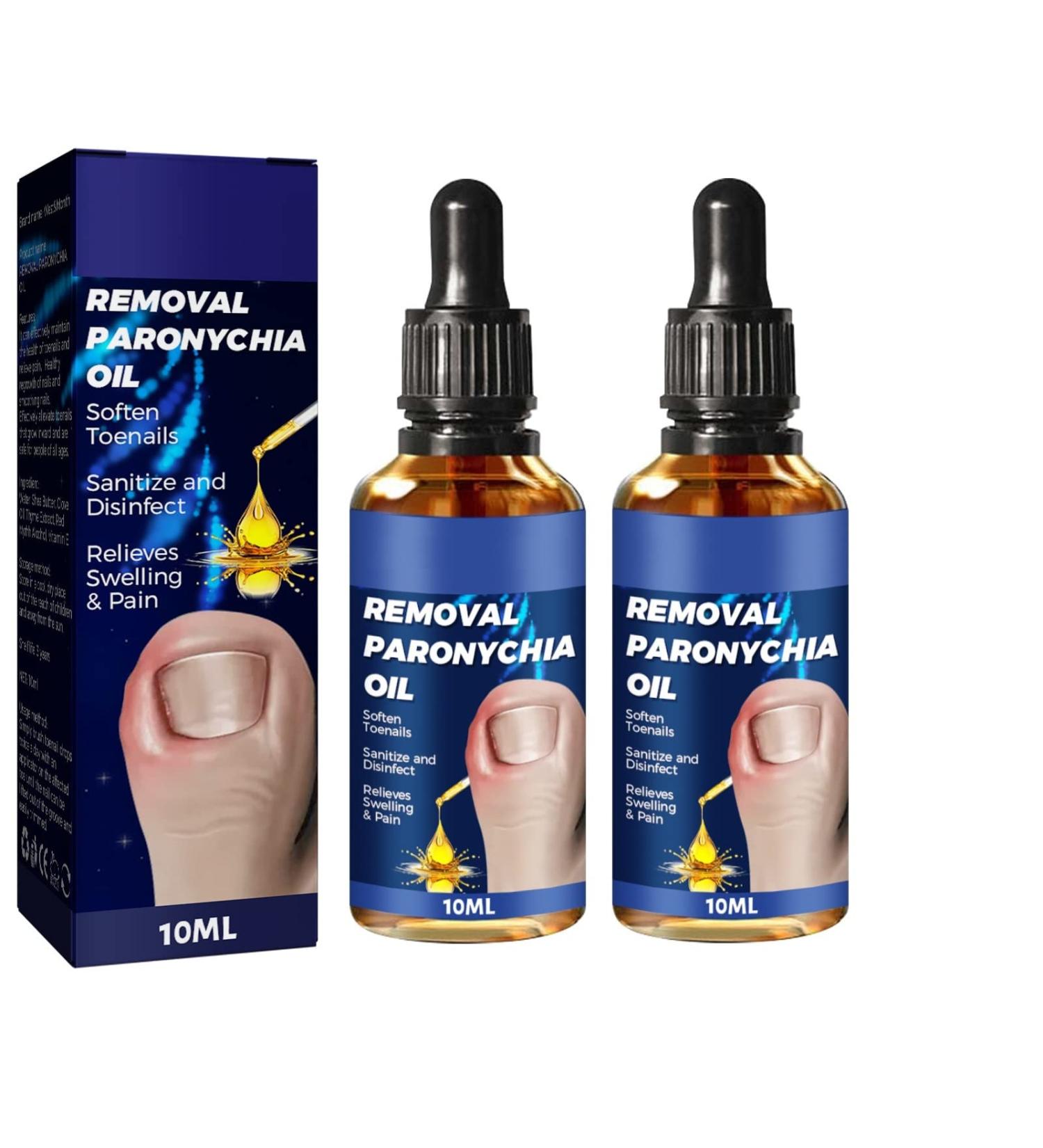 German Toenailcare Removal Paronychia Oil - 2 Pcs Set for Ingrown Toenail Treatment and Softening Embedded Toenails - Buy Online on GoSupps.com