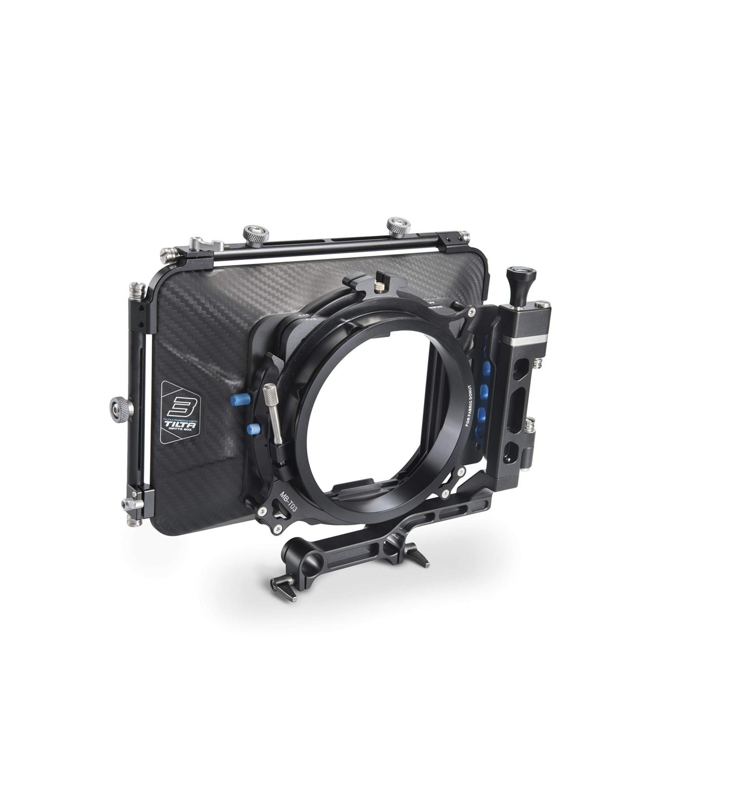 Tilta MB-T03 44 Carbon Fiber Matte Box for 15mm Rod Support Rig - Compatible with DSLR, HDV, 5D3, D800, C300, BMCC - Buy Online on GoSupps.com