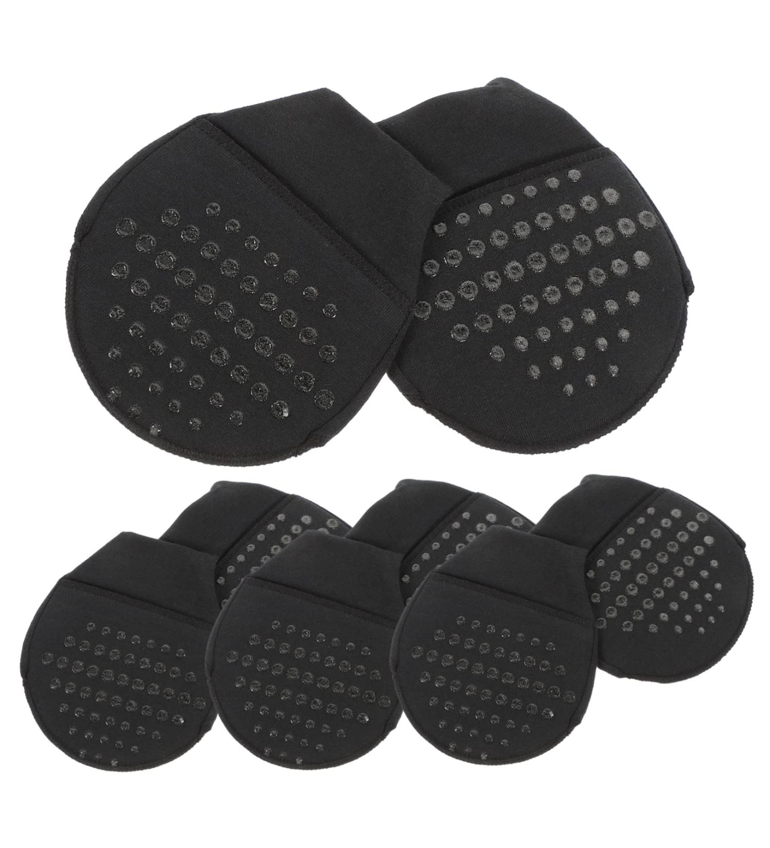 FRCOLOR 4 Pairs Forefoot Pad Toe Socks for Heels Womens Toe Cover Half Toe Socks Invisible Half Socks Breathable Half Socks Comfortable Liner Socks High Heel Non-slip Cotton Women's - Buy Online on GoSupps.com