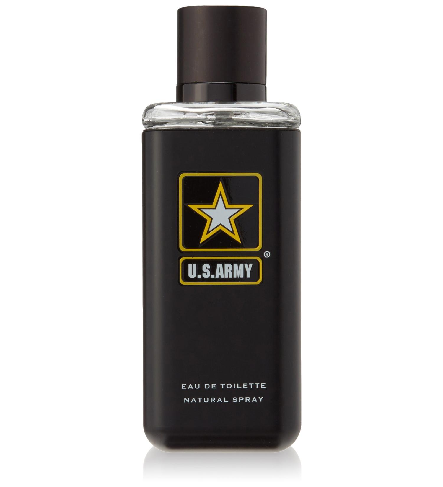 New Brand US Army Black Eau de Toilette Spray for Men 3.3 Ounce - Buy Online on GoSupps.com