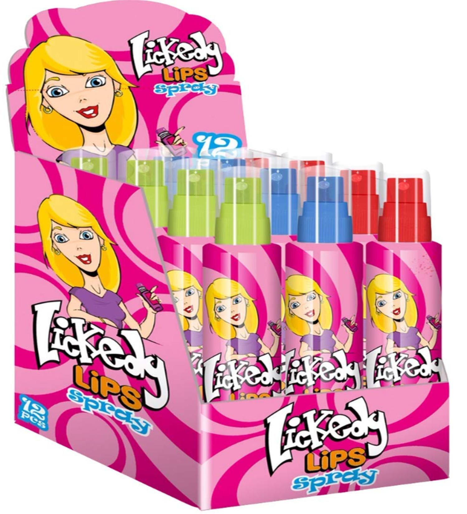 Lickedy Lips Spray - 12 x 60 ml