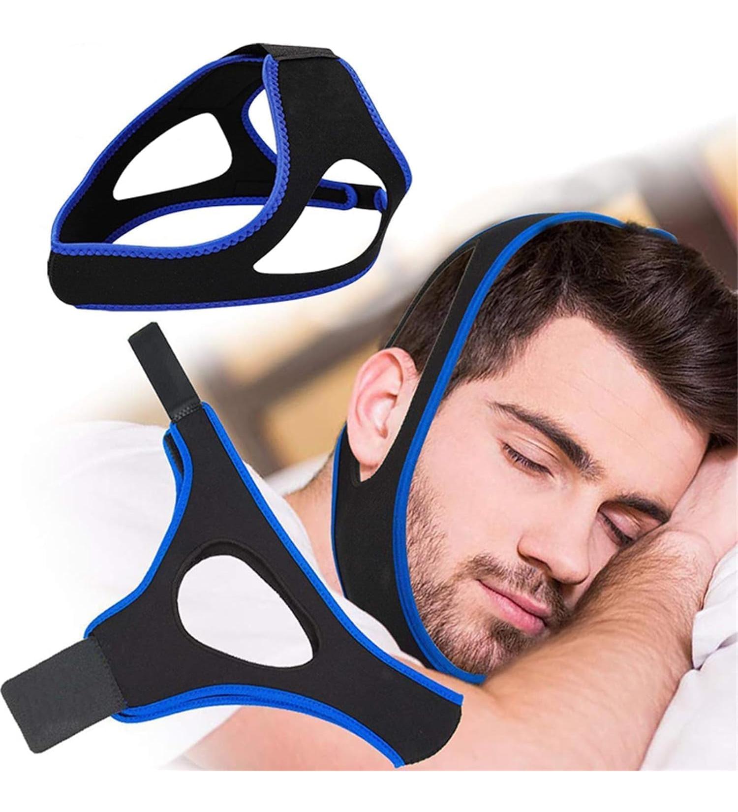 Veralabs Airflow Jaw Strap - Breathable Stop Snoring Chin Strap | Blue | Effective Snoring Solution - Buy Online on GoSupps.com